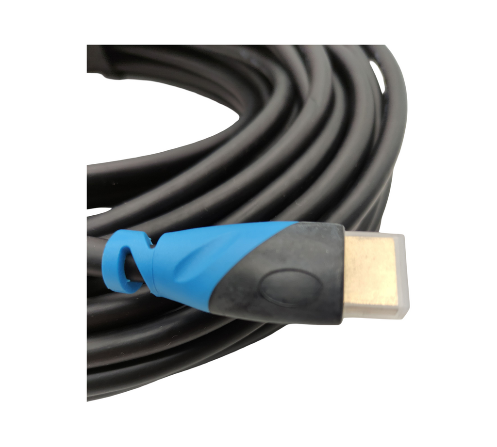 Rommisie HDMI 2.0 Kabel 25 m 4K 60Hz 18Gbps Ethernet Schwarz