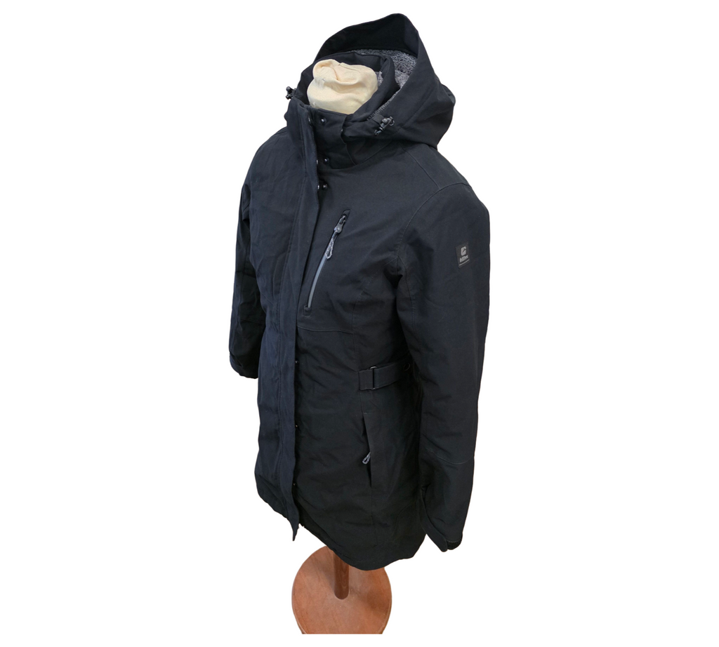 killtec KOW 165 WMN PRK Women's Parka Winter Jacket Size 36 Black