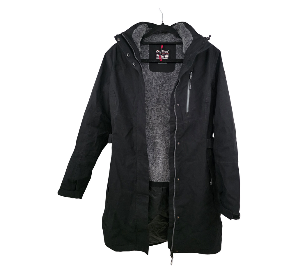 killtec KOW 165 WMN PRK Women's Parka Winter Jacket Size 36 Black