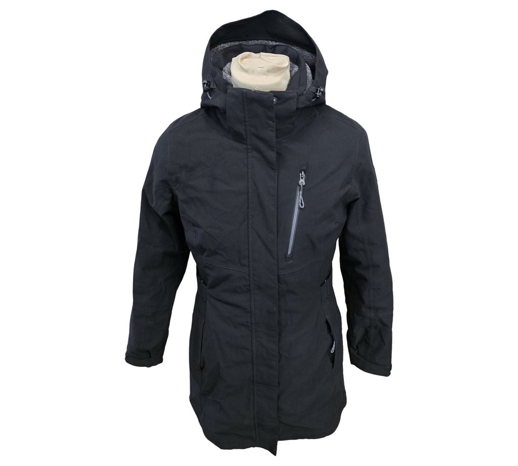 killtec KOW 165 WMN PRK Women's Parka Winter Jacket Size 36 Black