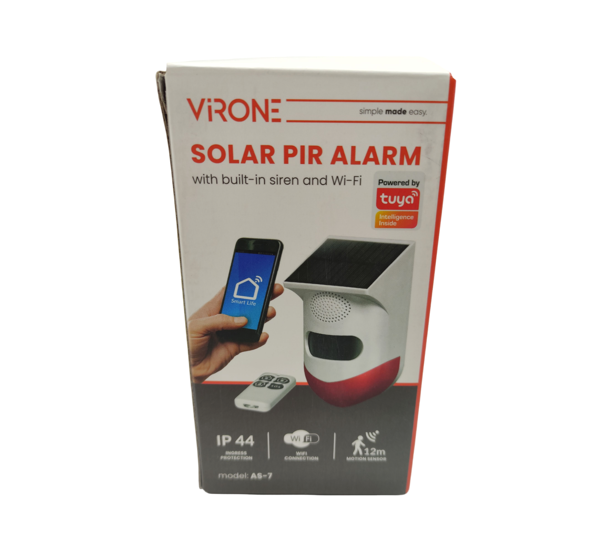 VIRONE AS-7 Drahtloses Alarmsystem WiFi TUYA
