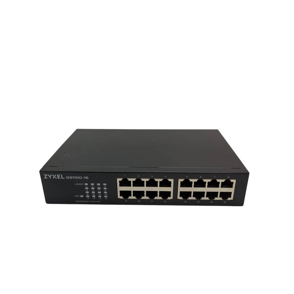 Zyxel GS1100-16v3 16-Port Gigabit Ethernet Switch lüfterlos