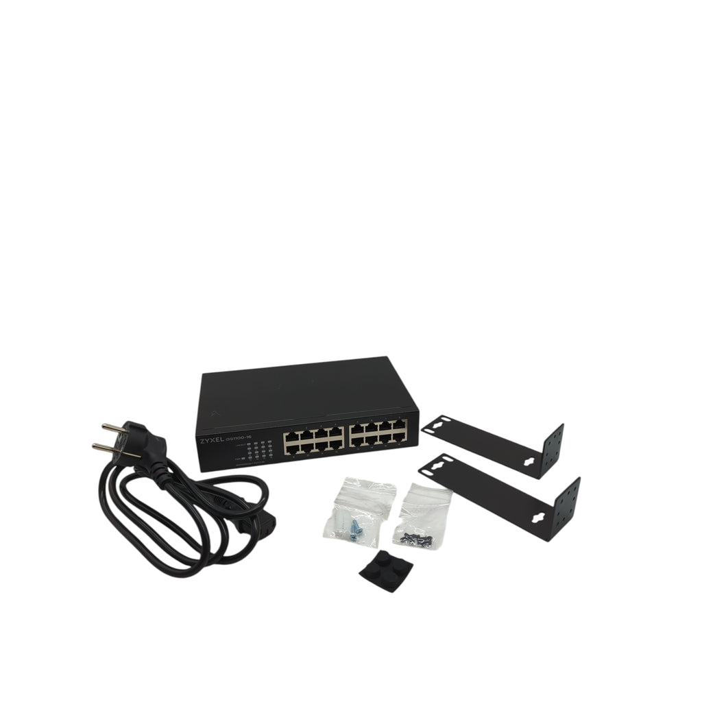 Zyxel GS1100-16v3 16-Port Gigabit Ethernet Switch lüfterlos