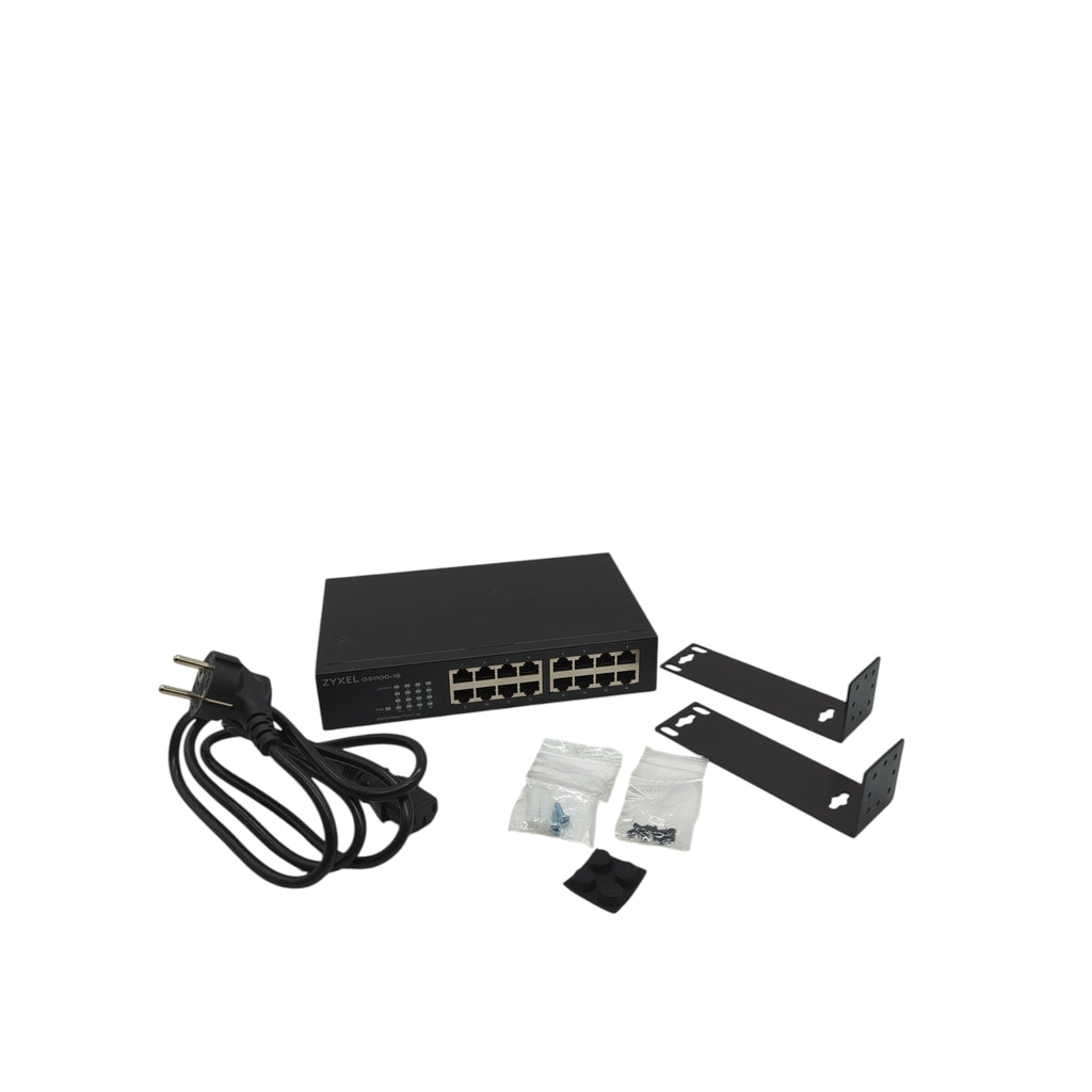 Zyxel GS1100-16v3 16-Port Gigabit Ethernet Switch lüfterlos