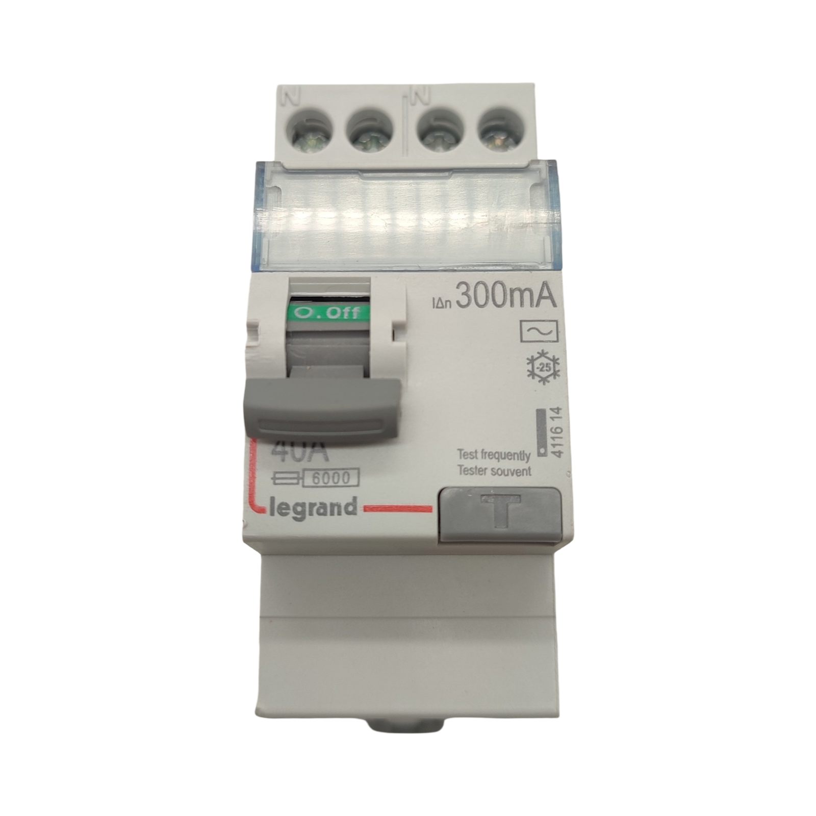 Legrand Residual Current Device 2P 230V 40A Type AC 300mA