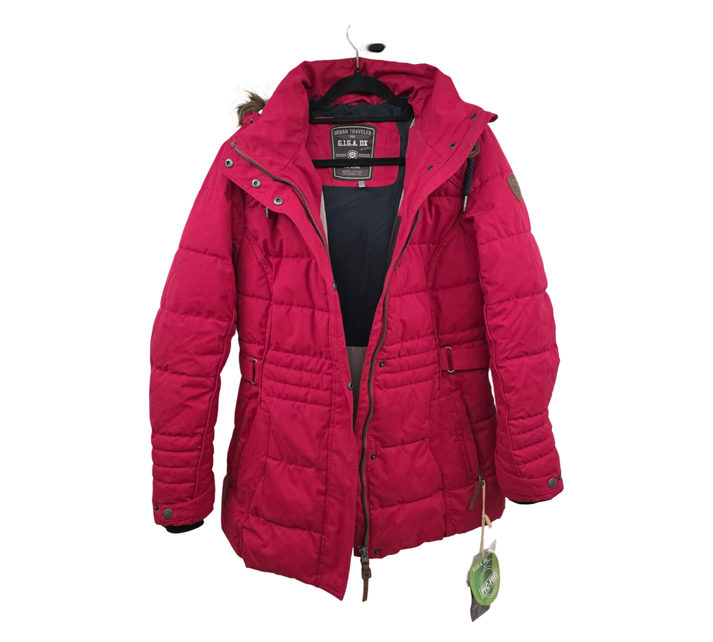 G.I.G.A. DX Damen Oiva Freizeit Funktionsjacke, Rot, EU 40