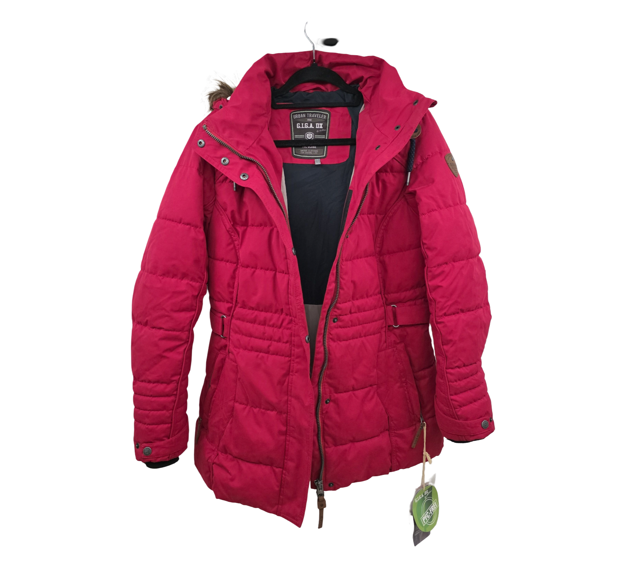 G.I.G.A. DX Damen Oiva Freizeit Funktionsjacke, Rot, EU 40