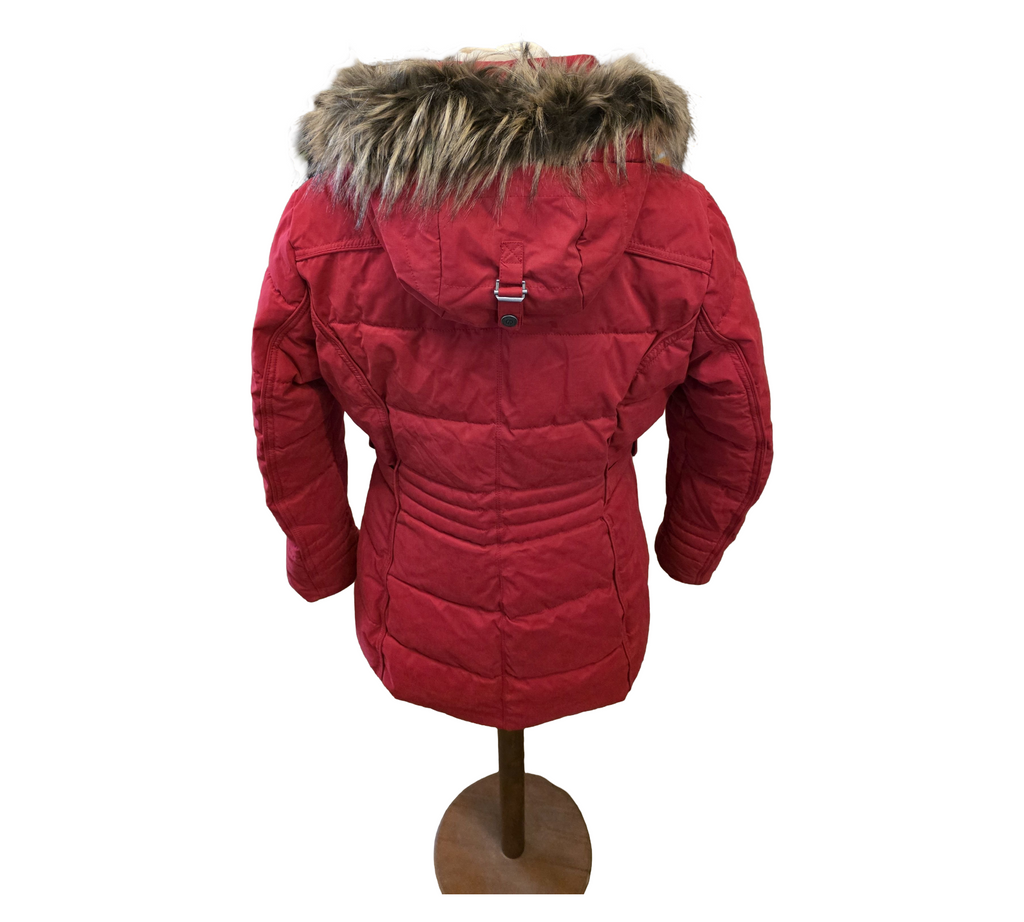 G.I.G.A. DX Damen Oiva Freizeit Funktionsjacke, Rot, EU 40
