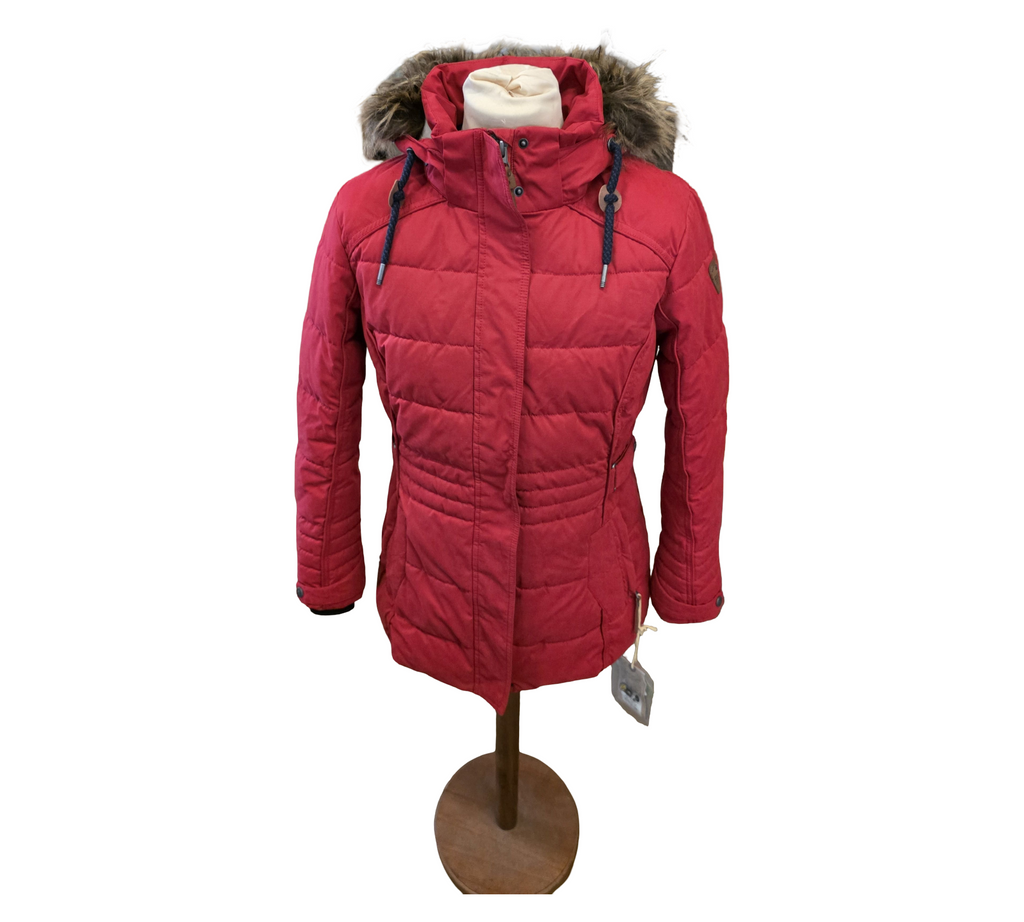 G.I.G.A. DX Damen Oiva Freizeit Funktionsjacke, Rot, EU 40