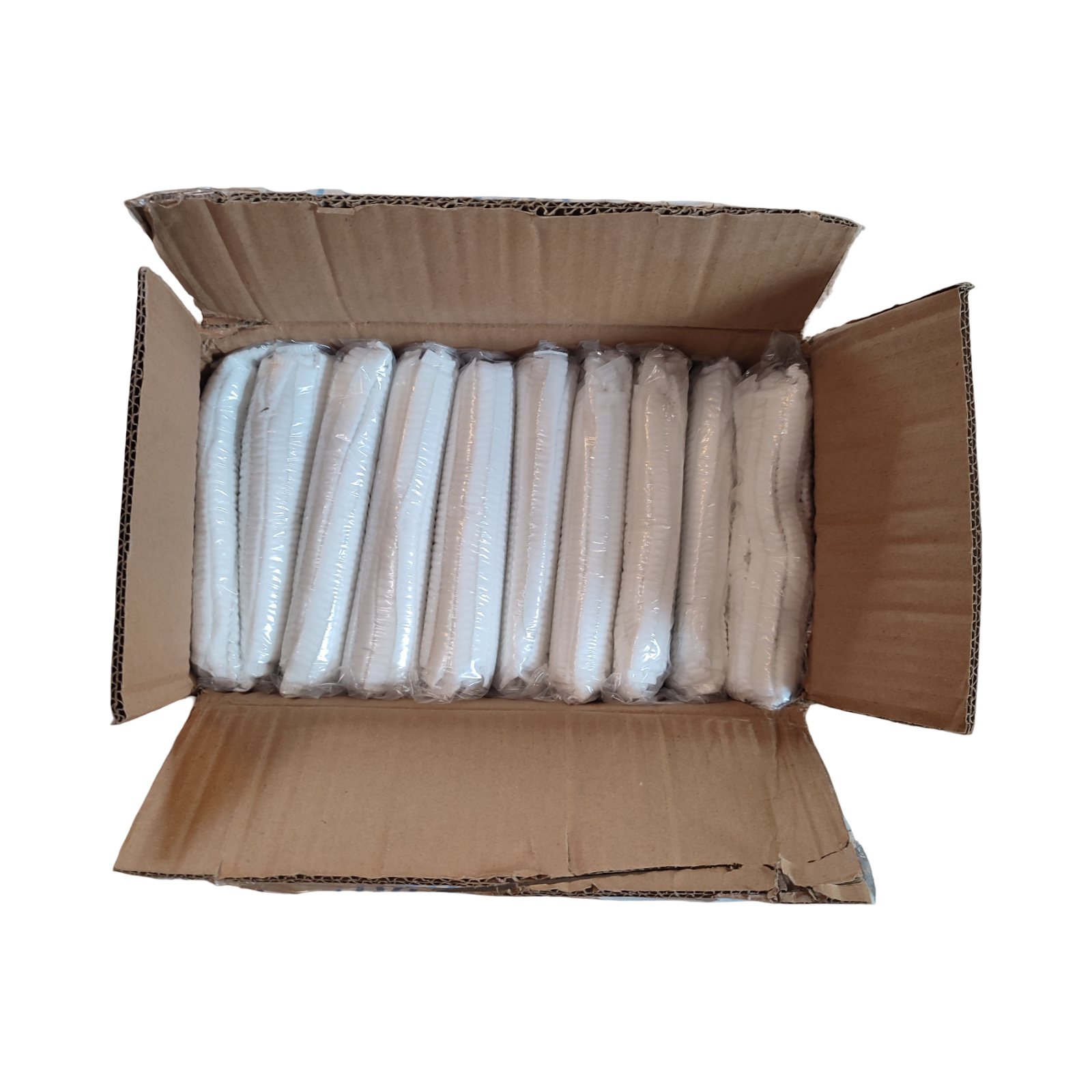 ARNOMED Einweg-Haarnetze Weiß 52 cm 1000 Stück (10 Beutel)