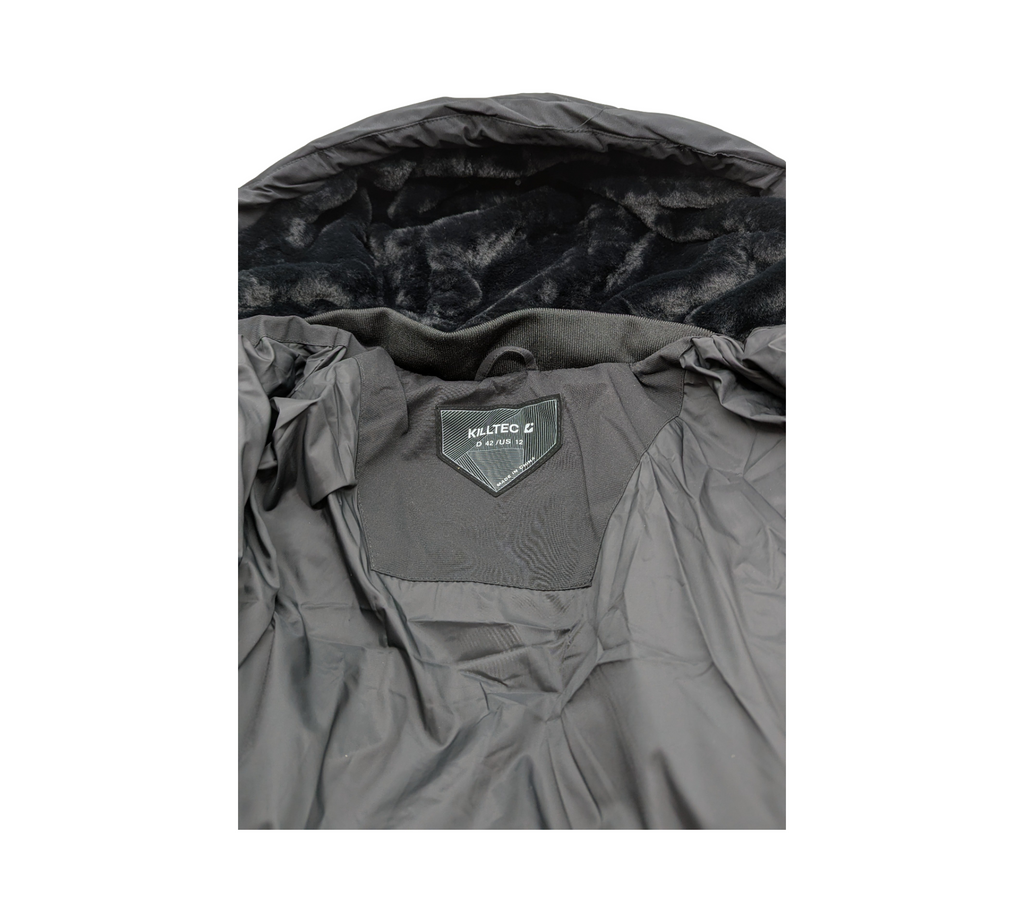 killtec KOW 56 WMN QLTD CT Steppmantel schwarz Gr. 42