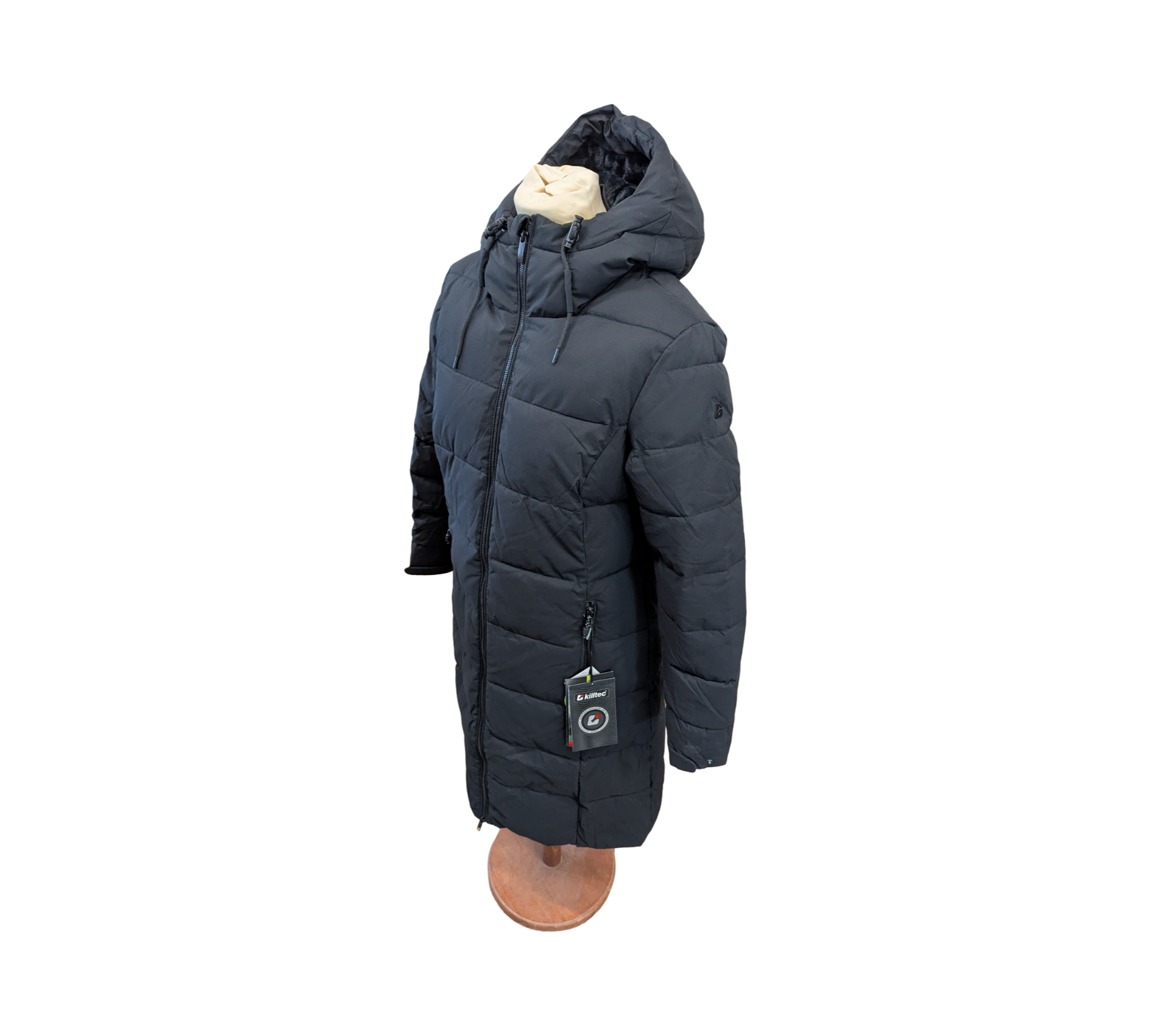 killtec KOW 56 WMN QLTD CT Steppmantel schwarz Gr. 42