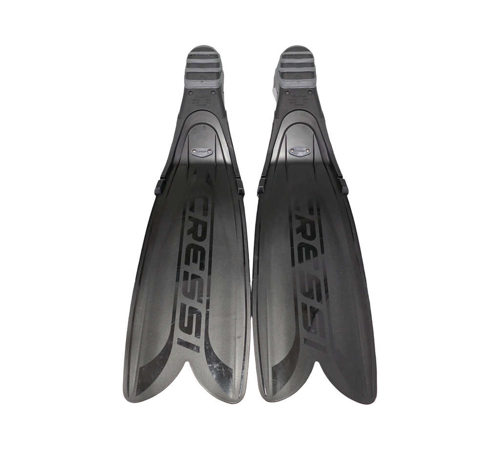 CRESSI Turbo Flex Flossen Schwarz 42/43 Modulares Gara System