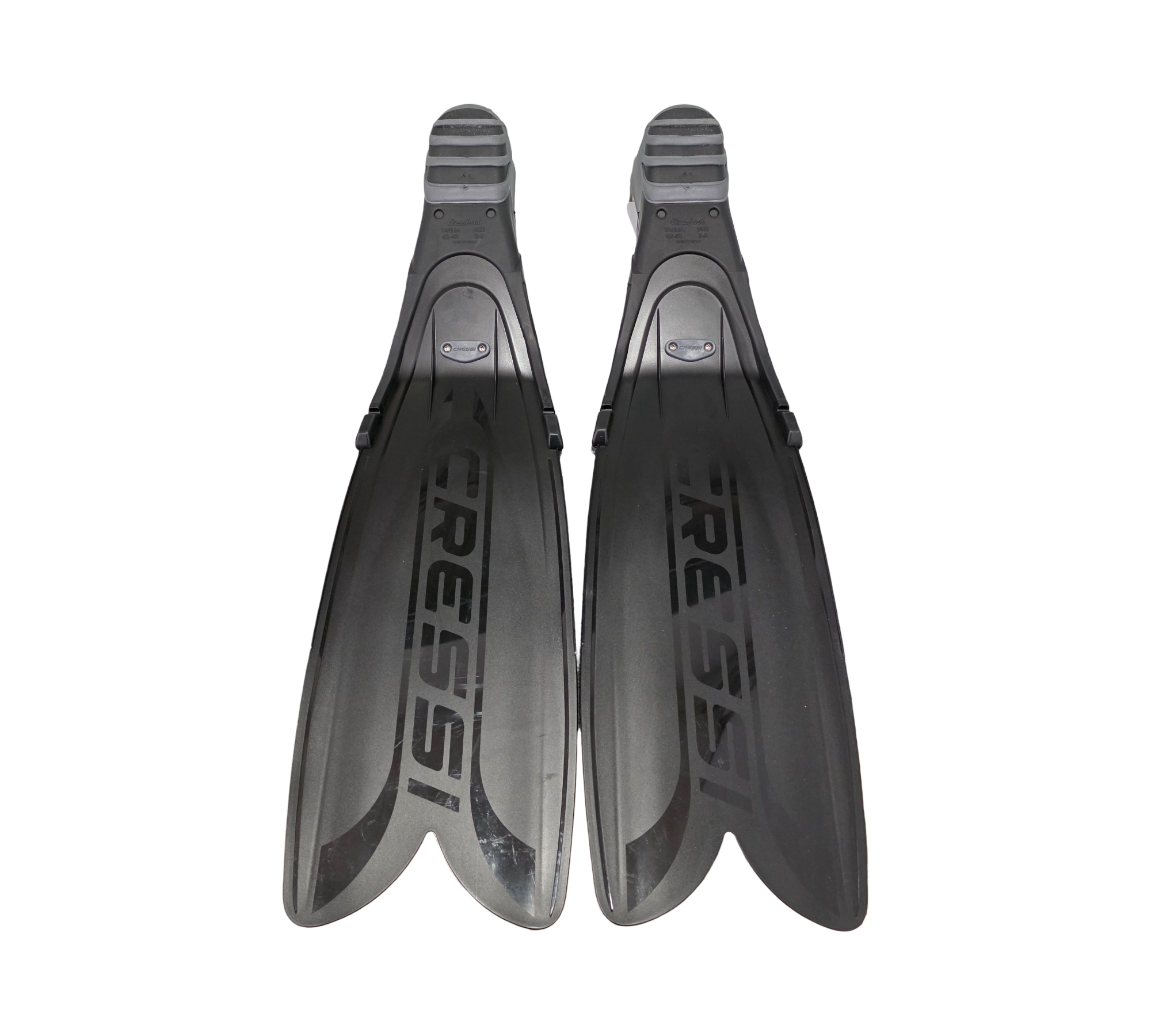 CRESSI Turbo Flex Flossen Schwarz 42/43 Modulares Gara System