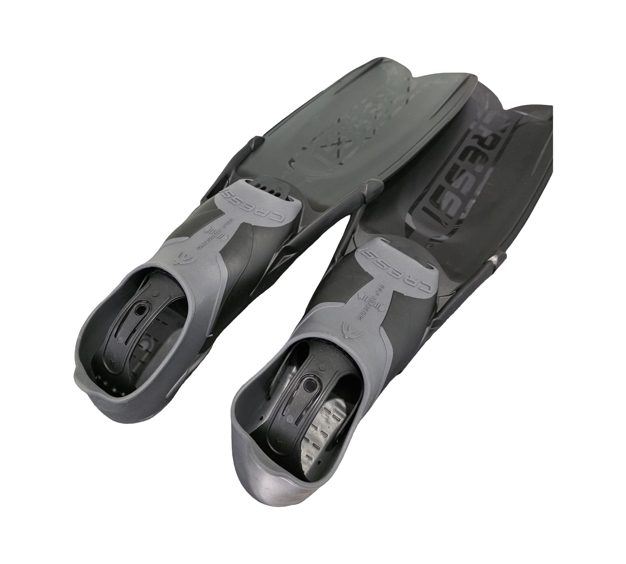 CRESSI Turbo Flex Flossen Schwarz 42/43 Modulares Gara System