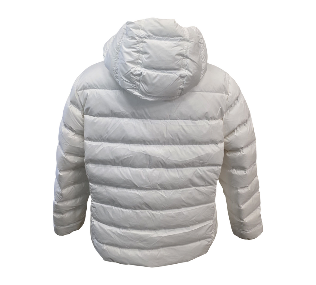 Tommy Jeans Damen Pufferjacke Slim mit Kapuze Ecru 2XL