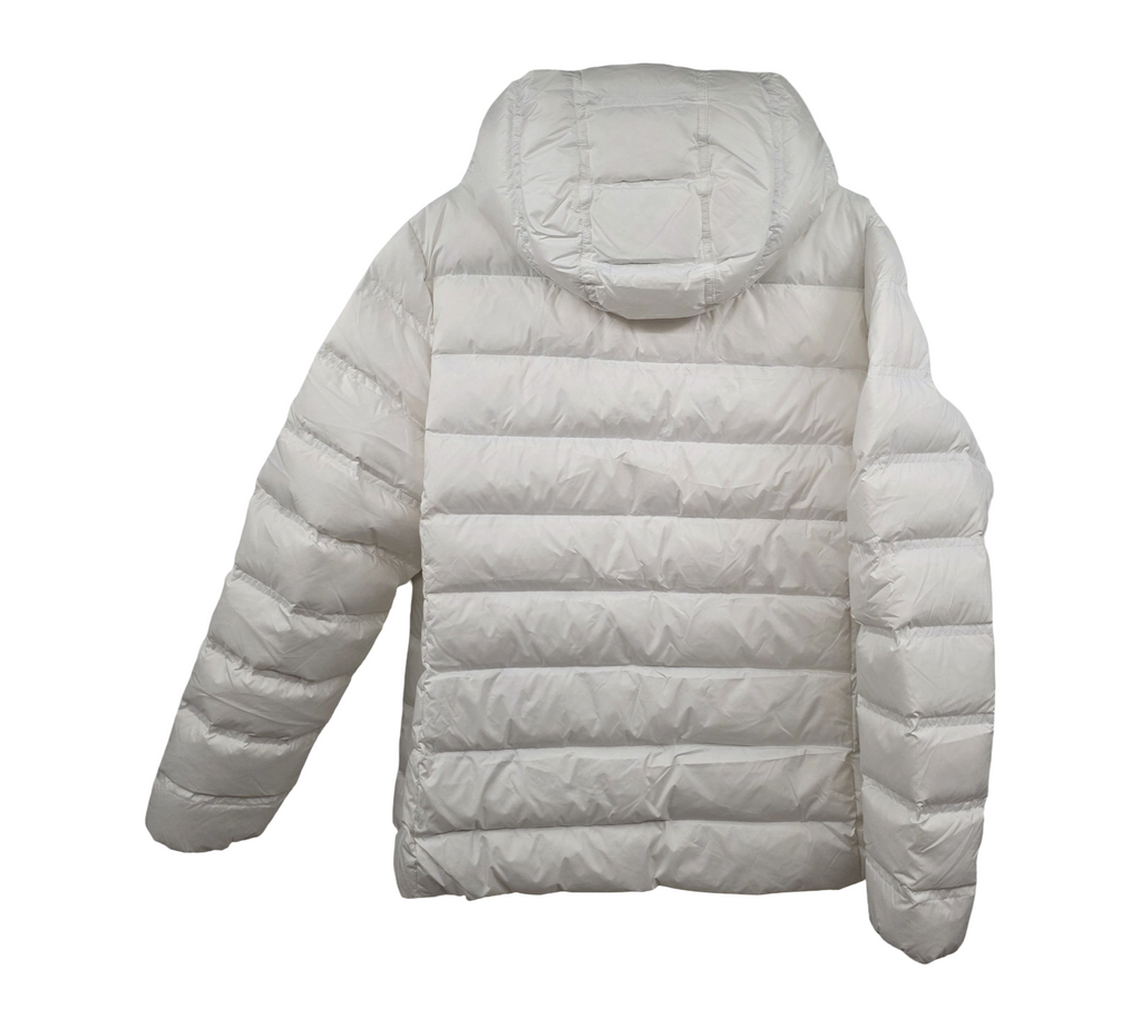 Tommy Jeans Damen Pufferjacke Slim mit Kapuze Ecru 2XL