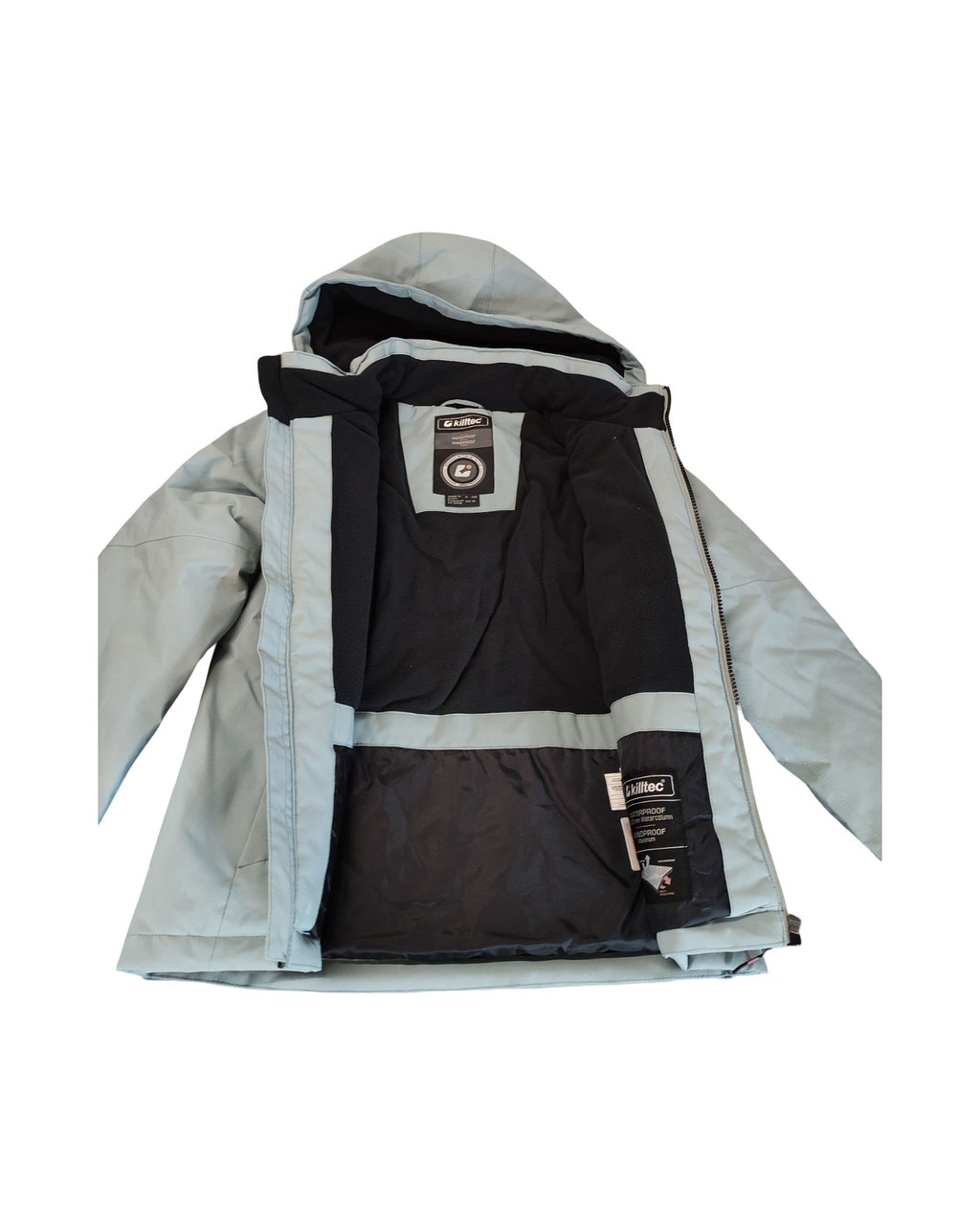 killtec KOW 217 GRLS JCKT Functional Jacket Girls Light Smoke Blue 140