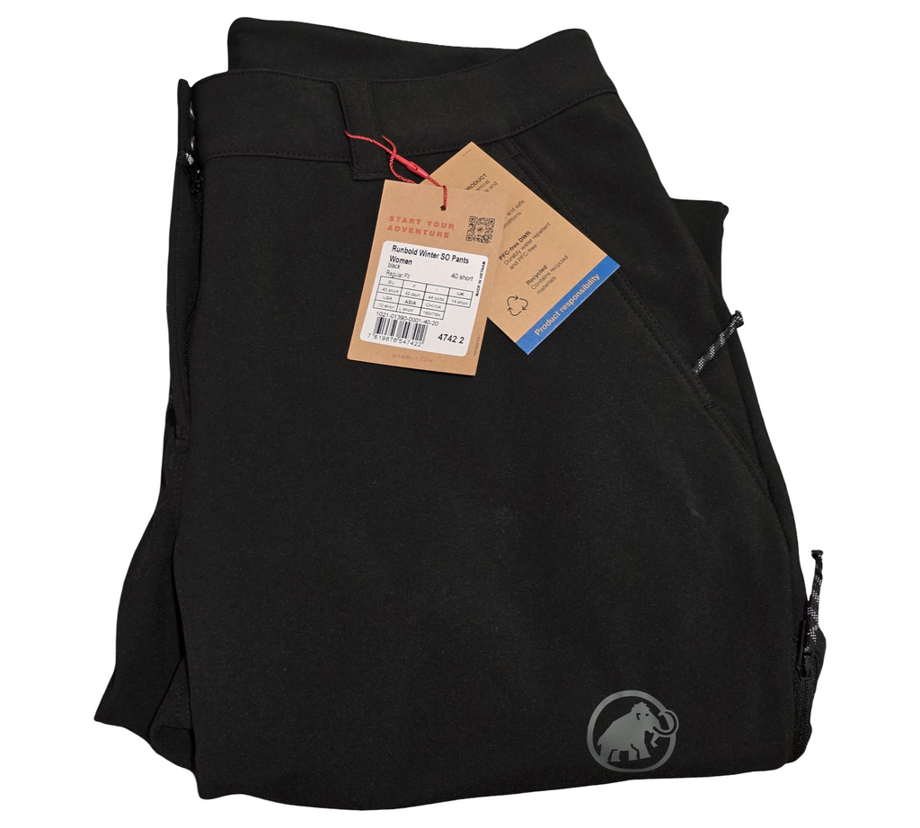 Mammut Runbold Winter SO Damen Hose schwarz 40