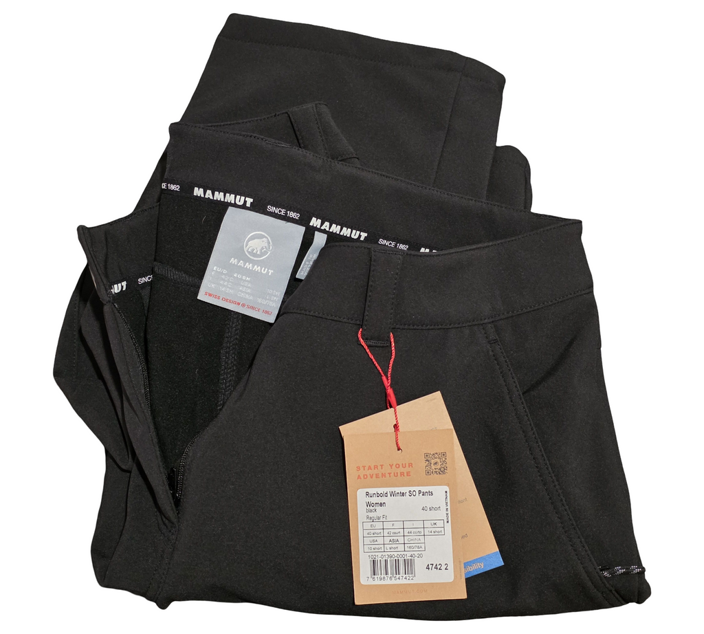 Mammut Runbold Winter SO Damen Hose schwarz 40