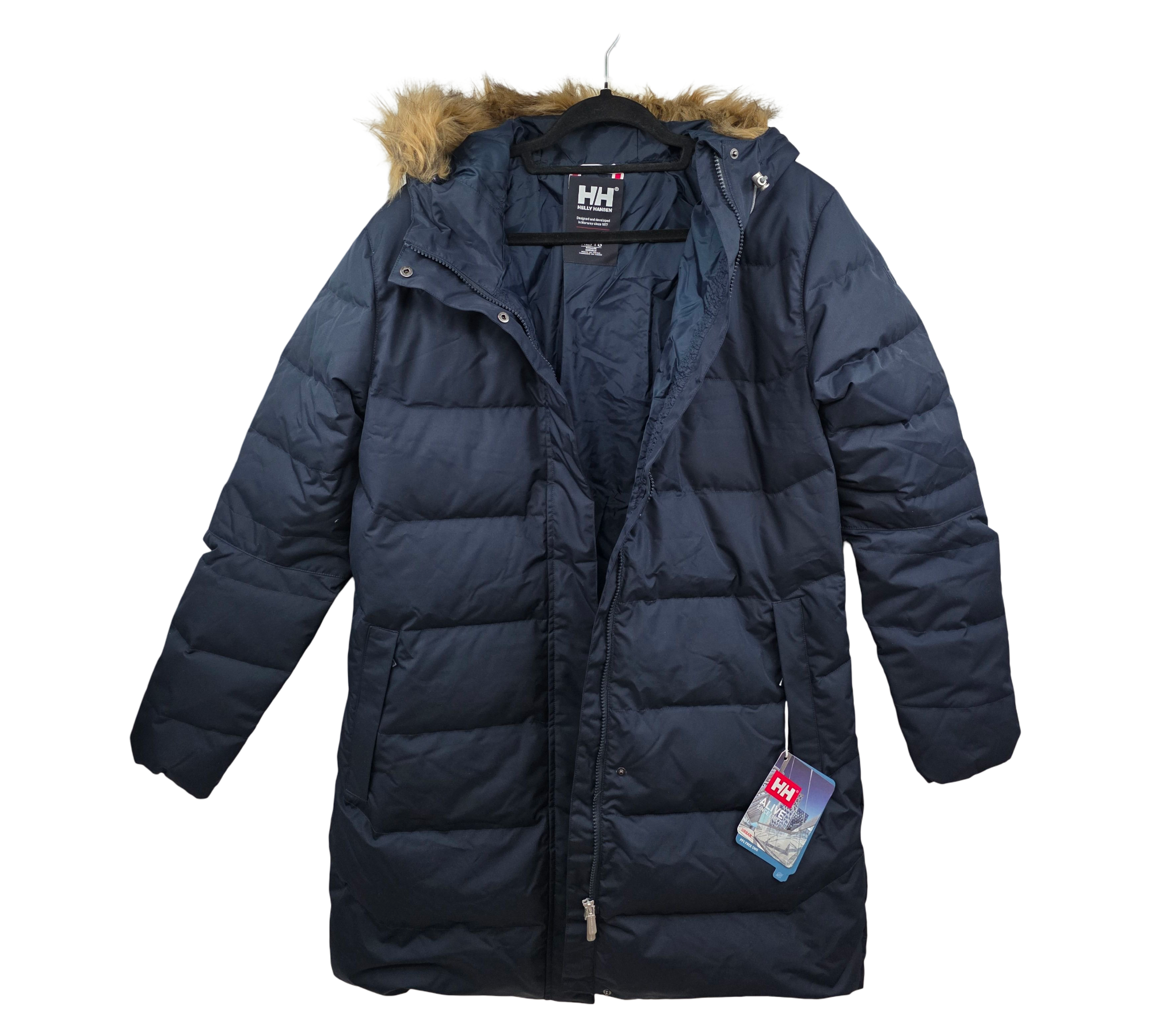 Helly Hansen Aden Damen Daunenparka Marineblau XL
