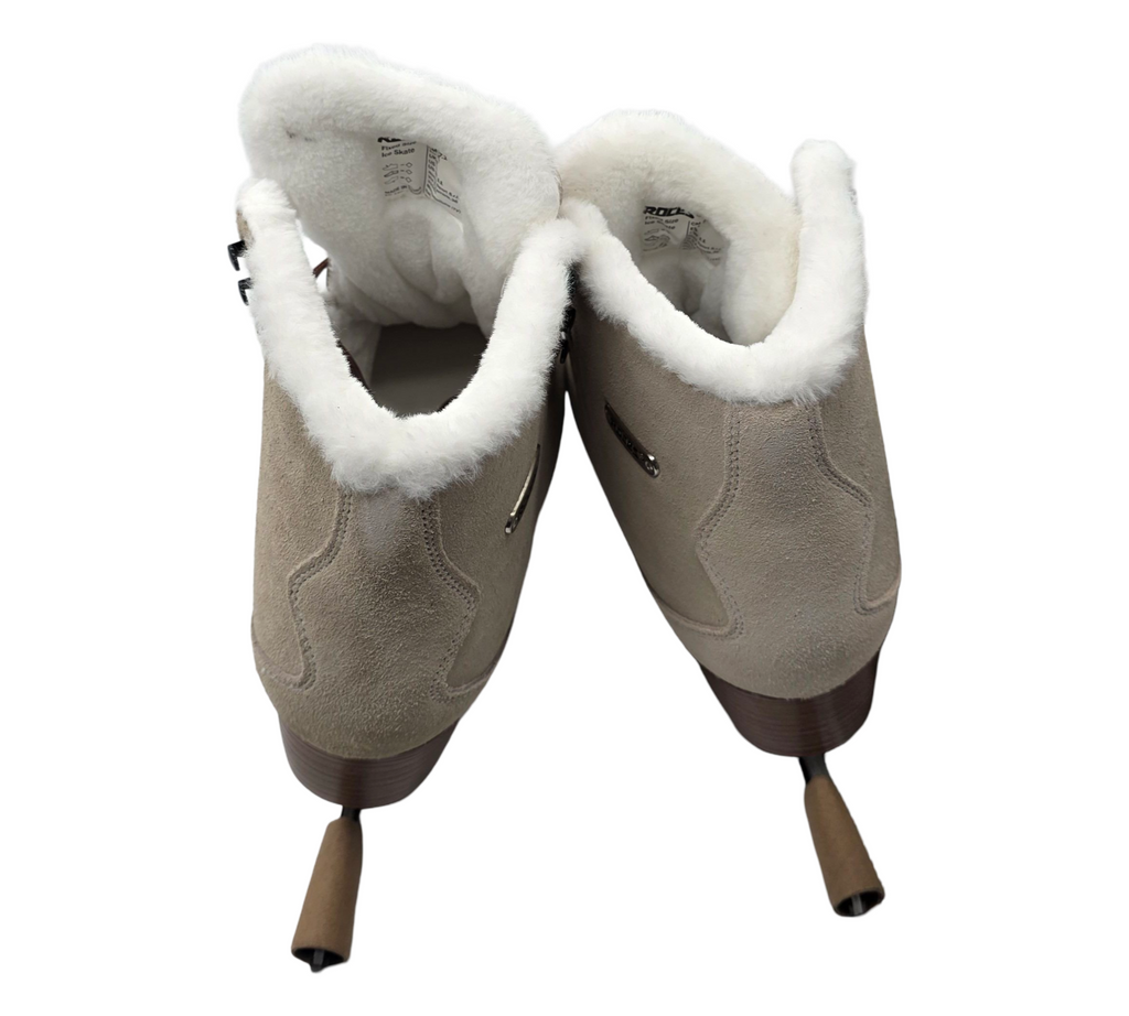 Roces Damen Suede ECO-FUR Freizeit-Schlittschuh suedebrown Größe 42