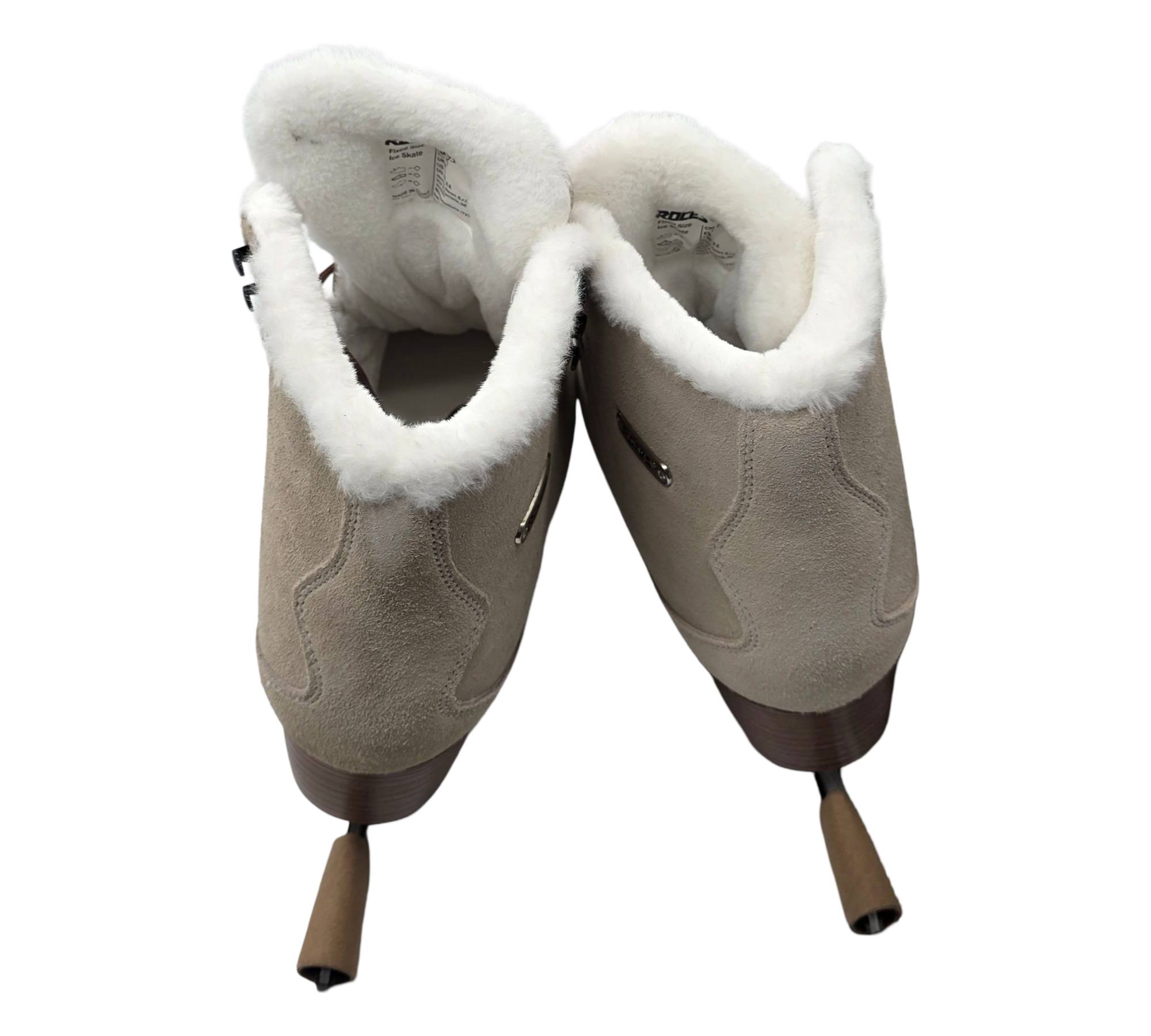 Roces Damen Suede ECO-FUR Freizeit-Schlittschuh suedebrown Größe 42