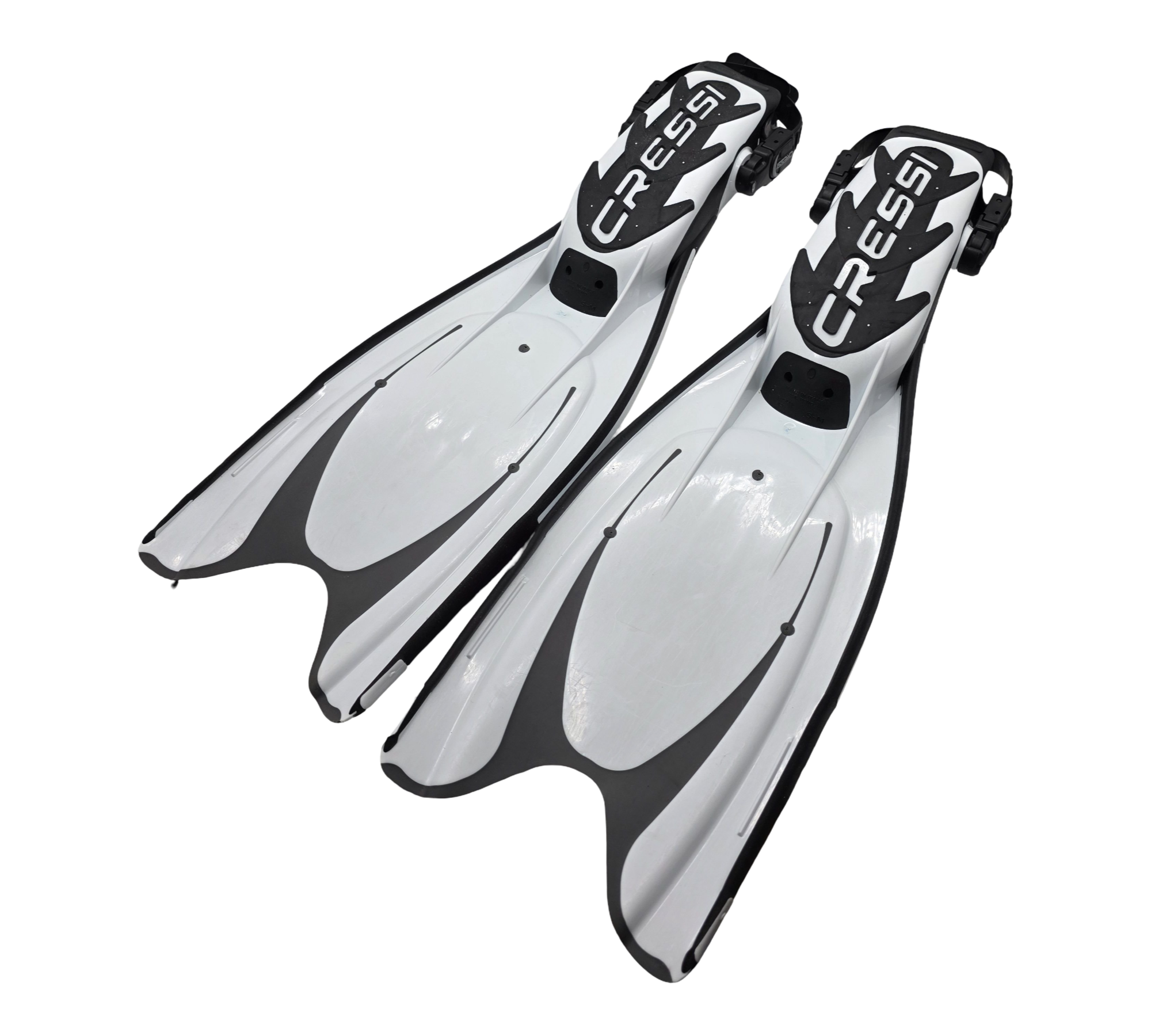 CRESSI Frog Plus Tauchflossen schwarz/weiß S/M 38/41