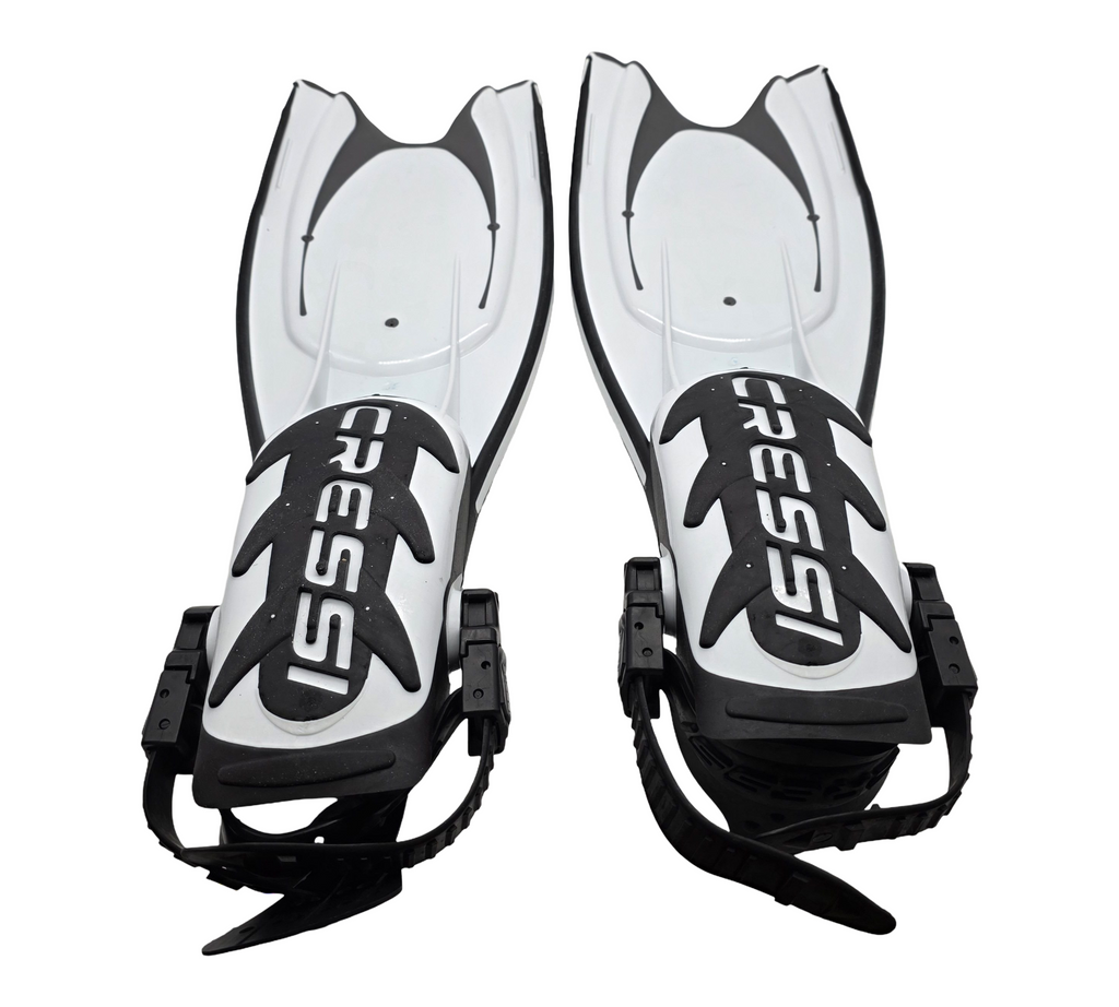 CRESSI Frog Plus Tauchflossen schwarz/weiß S/M 38/41