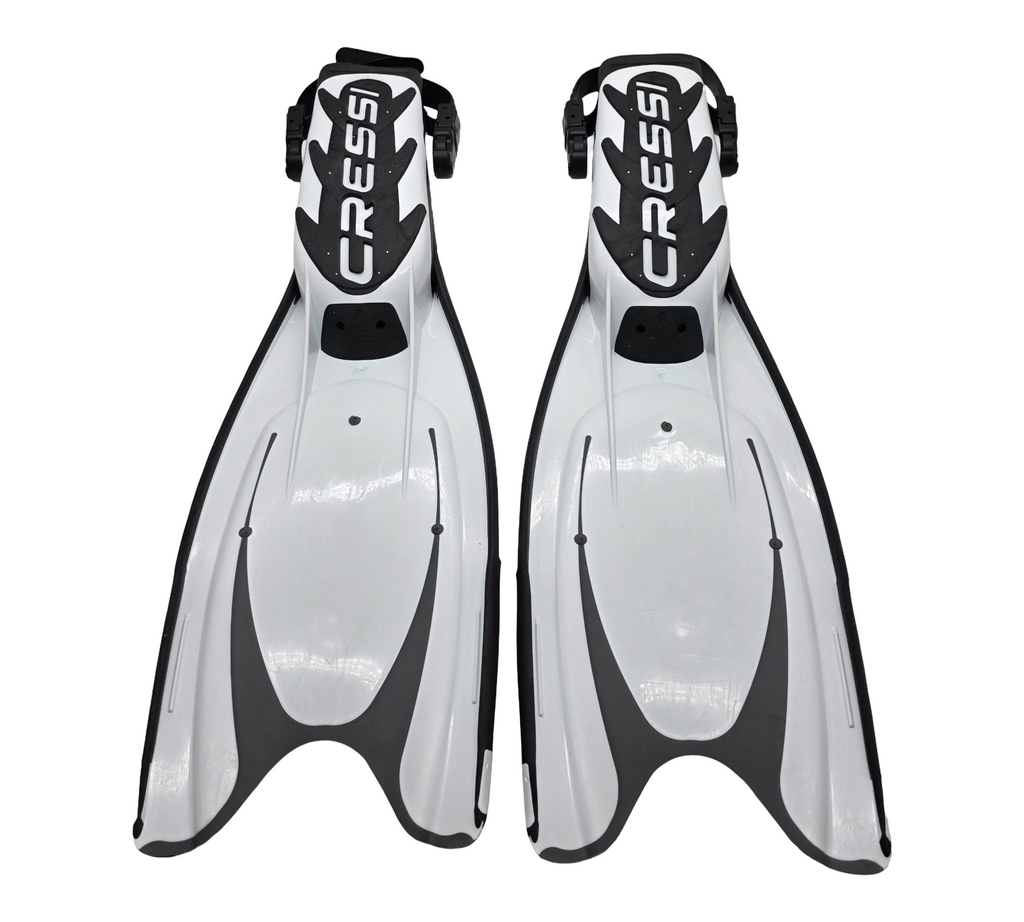 CRESSI Frog Plus Tauchflossen schwarz/weiß S/M 38/41