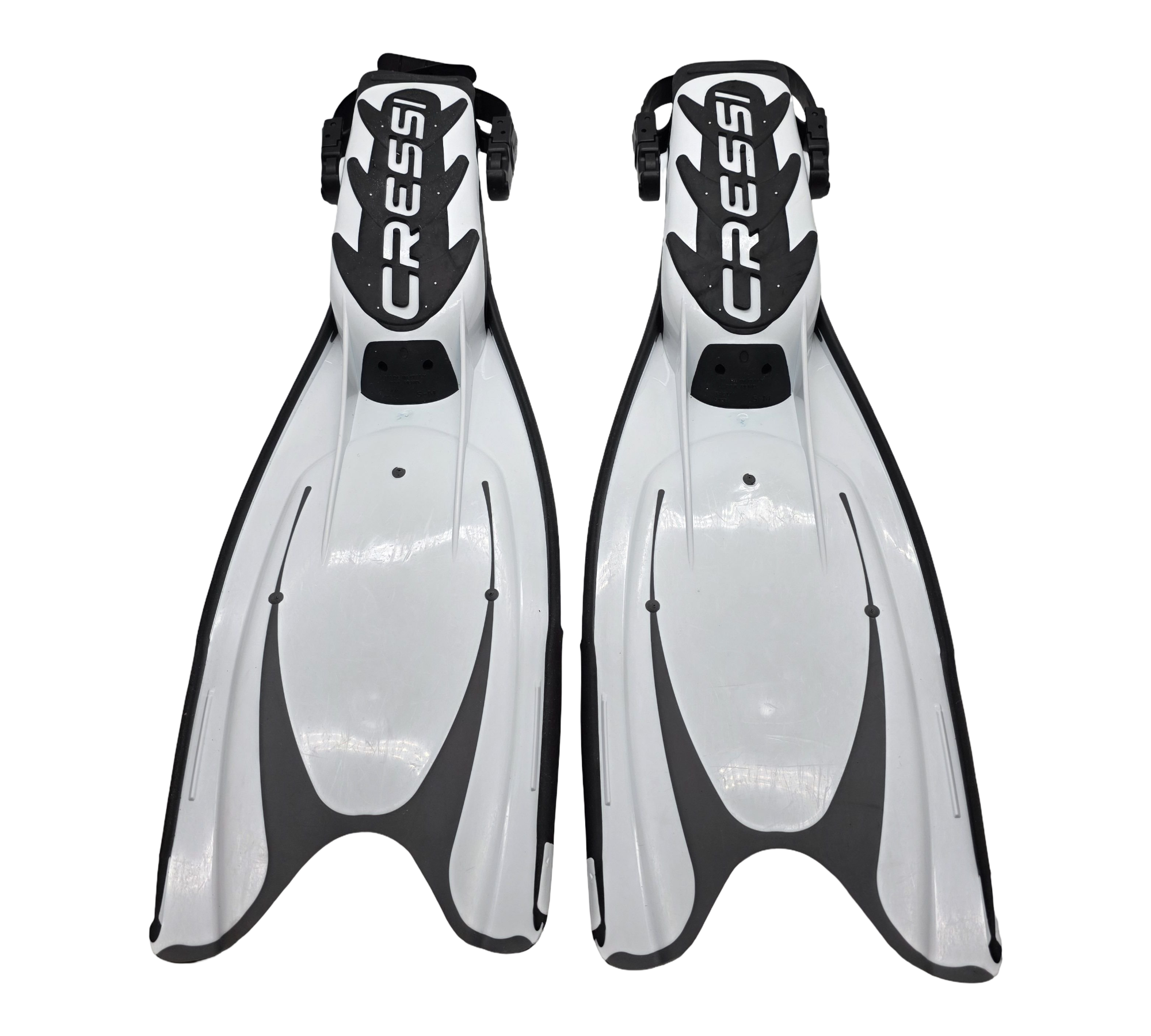 CRESSI Frog Plus Tauchflossen schwarz/weiß S/M 38/41