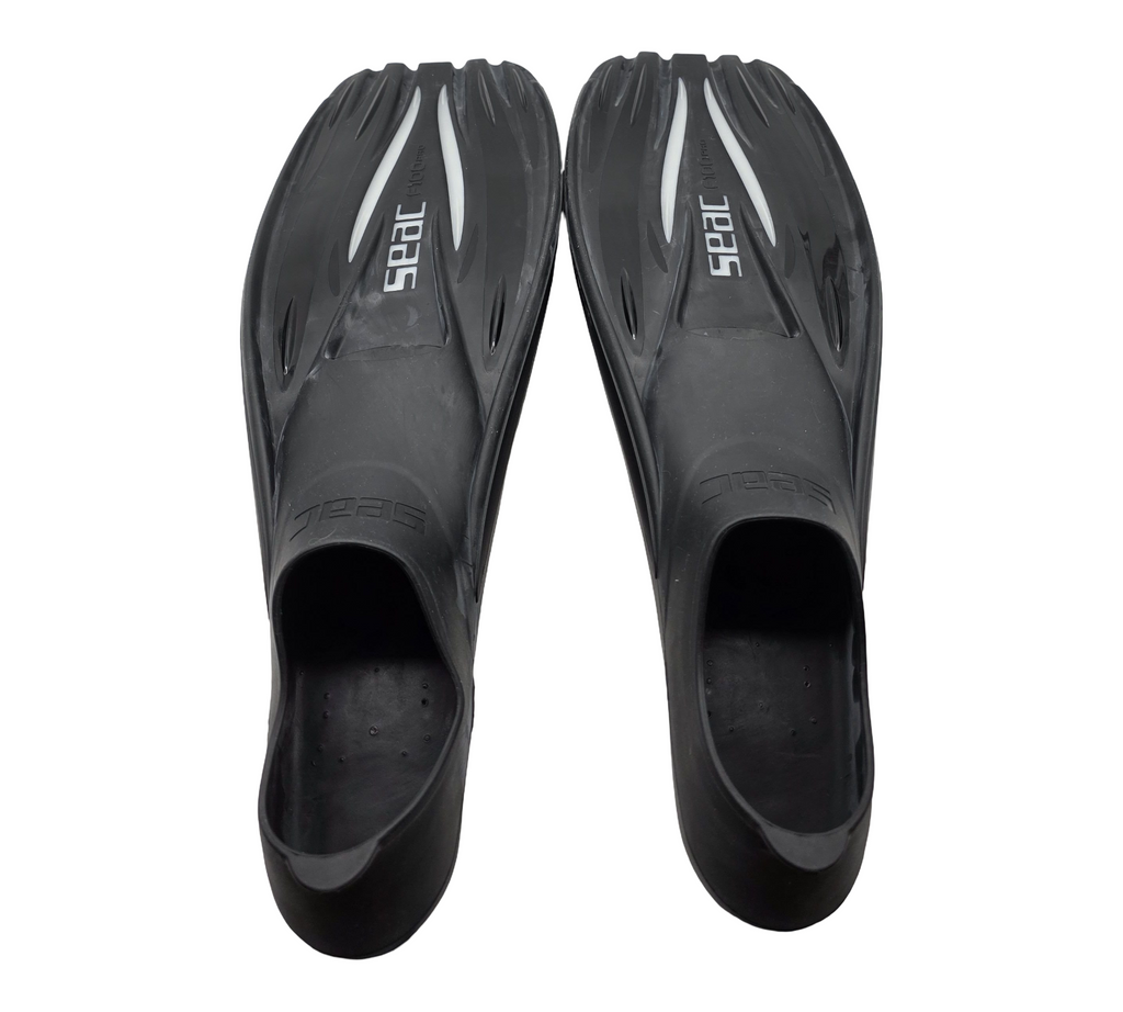 Seac F 100 Pro Flossen Tauchen Schnorcheln Schwarz 40/41