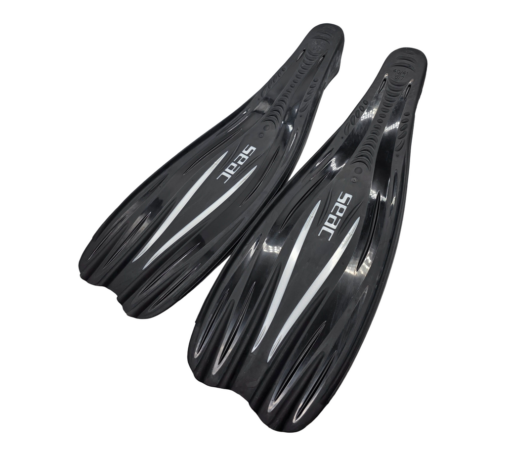 Seac F 100 Pro Flossen Tauchen Schnorcheln Schwarz 40/41
