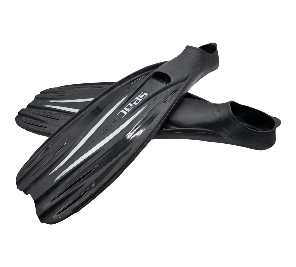 Seac F 100 Pro Flossen Tauchen Schnorcheln Schwarz 40/41