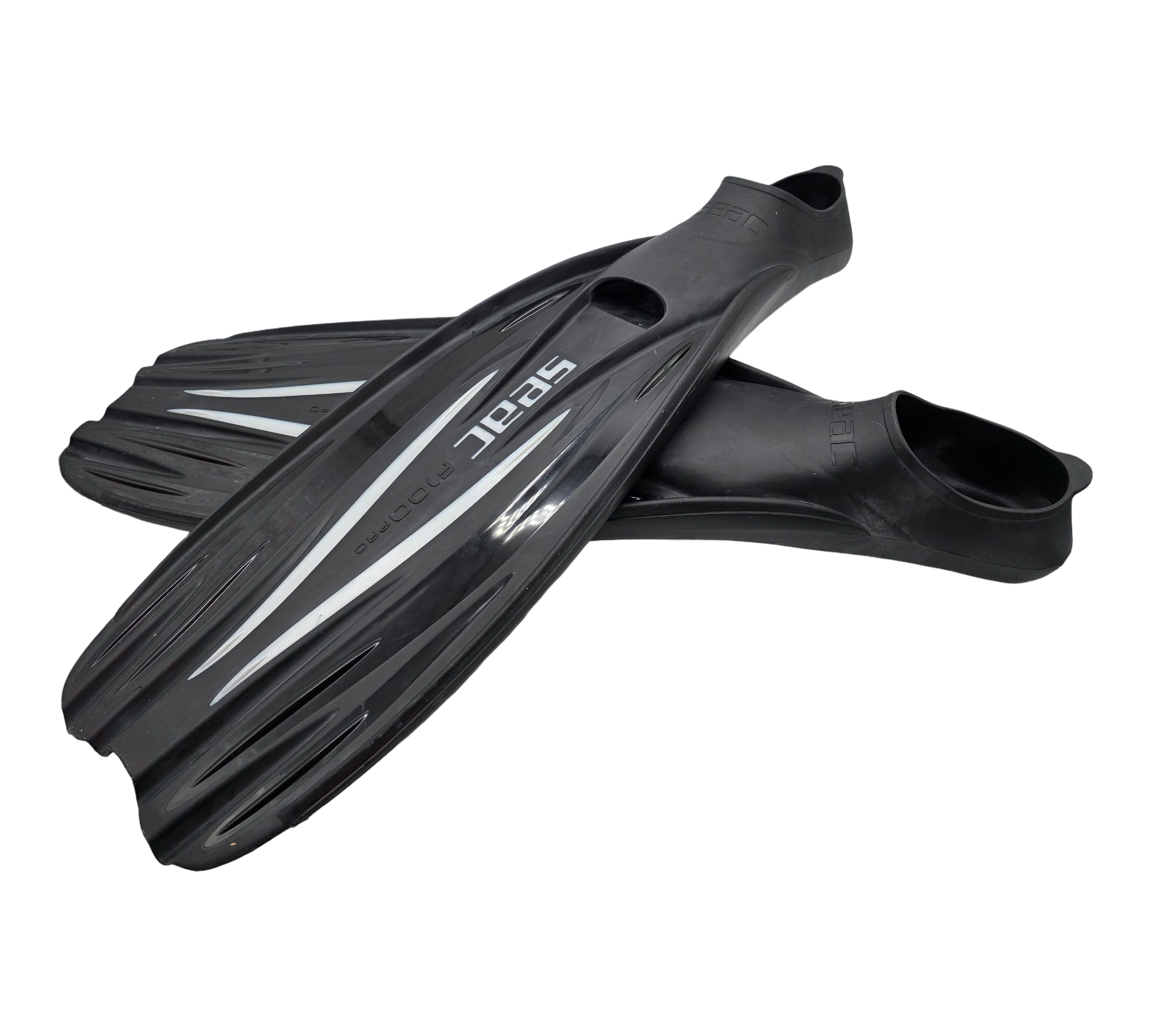 Seac F 100 Pro Flossen Tauchen Schnorcheln Schwarz 40/41