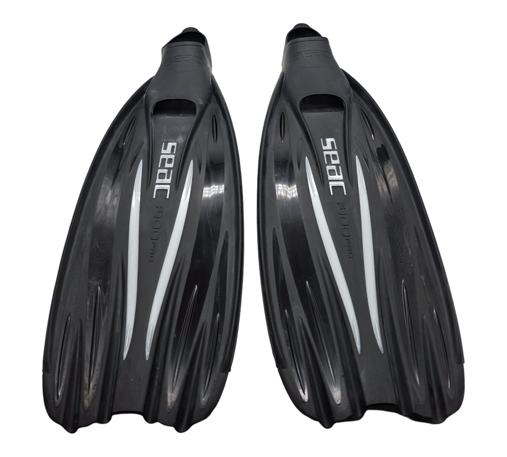 Seac F 100 Pro Flossen Tauchen Schnorcheln Schwarz 40/41