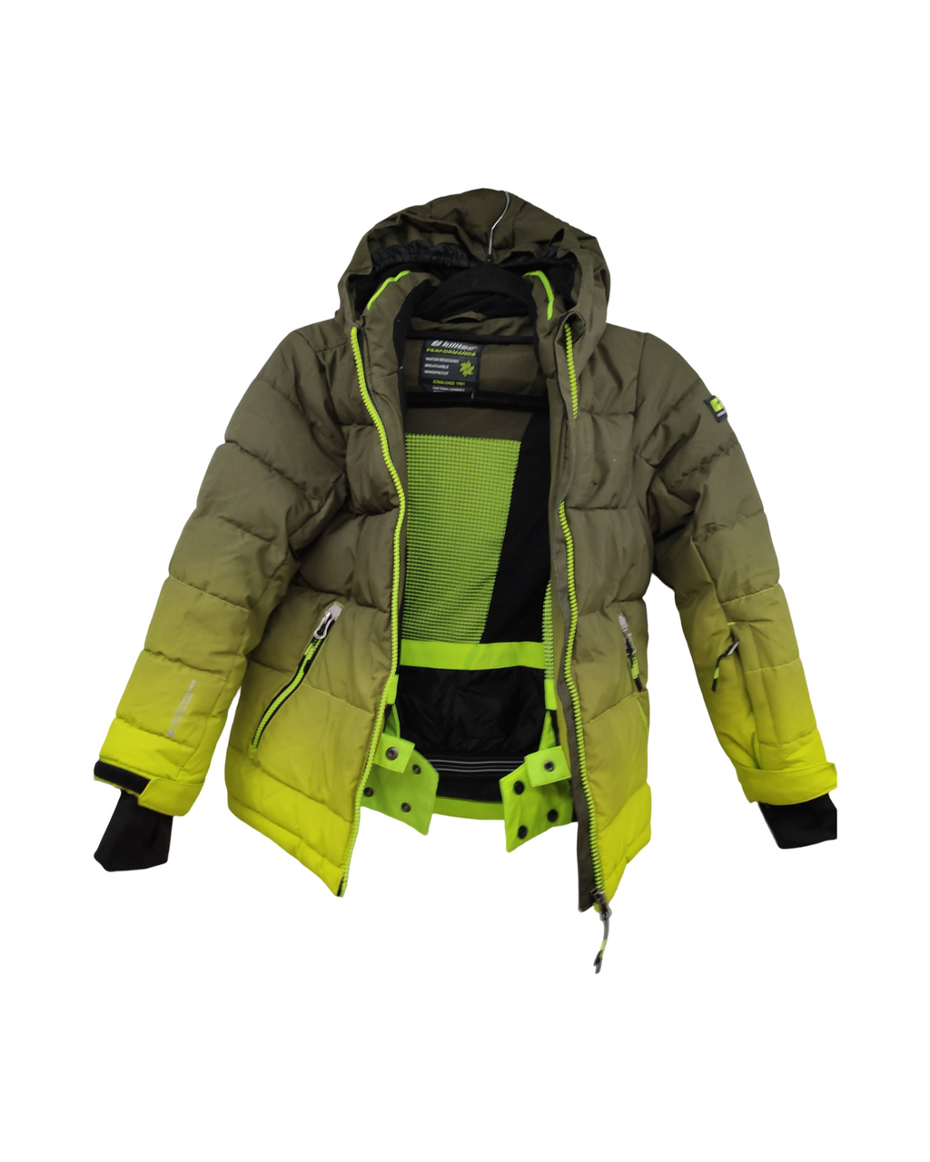 killtec KSW 382 BYS QLTD JCKT Ski Jacket Boys lime 128