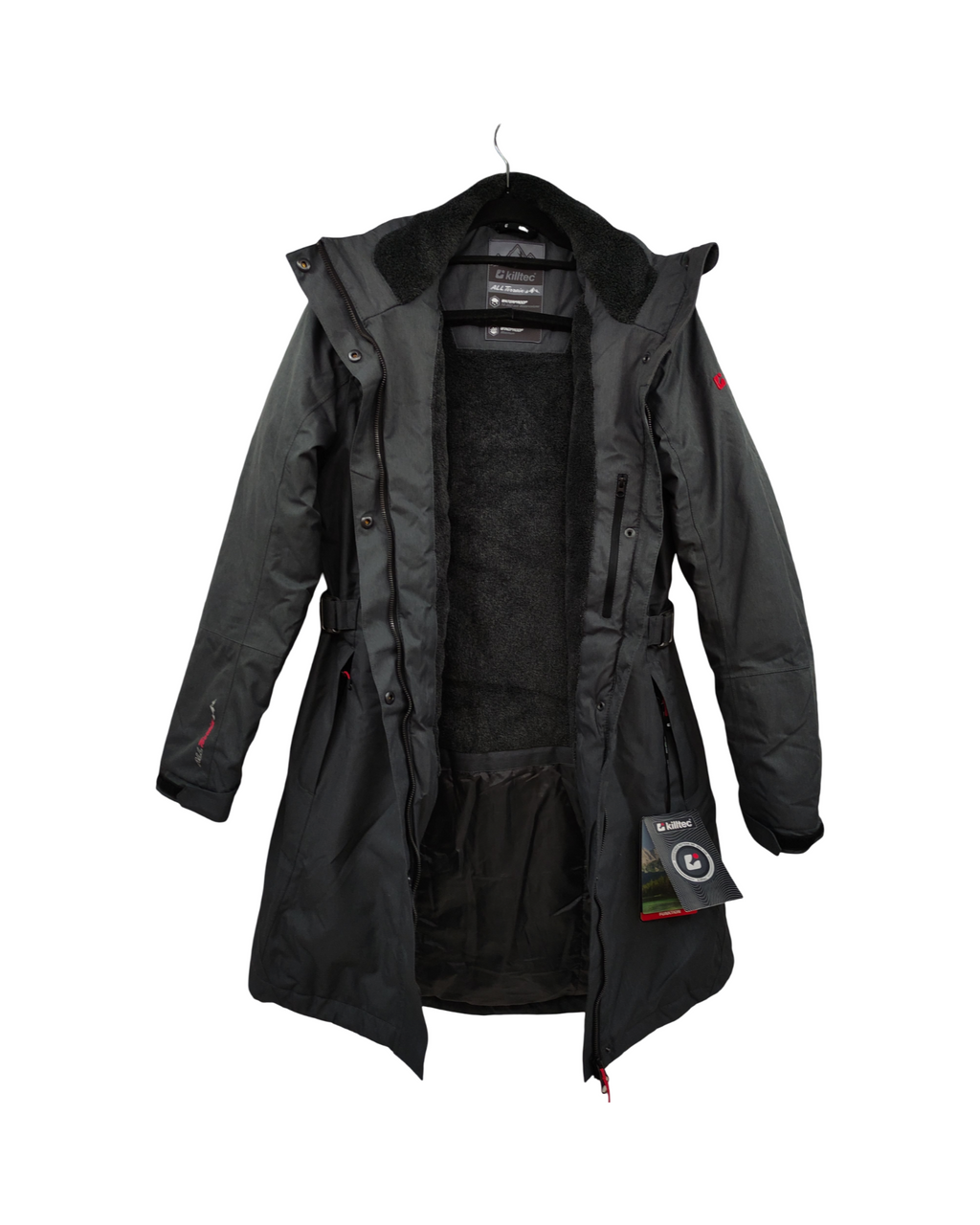 Killtec Alisi Funktionsparka Damen Anthrazit 38 32730-000