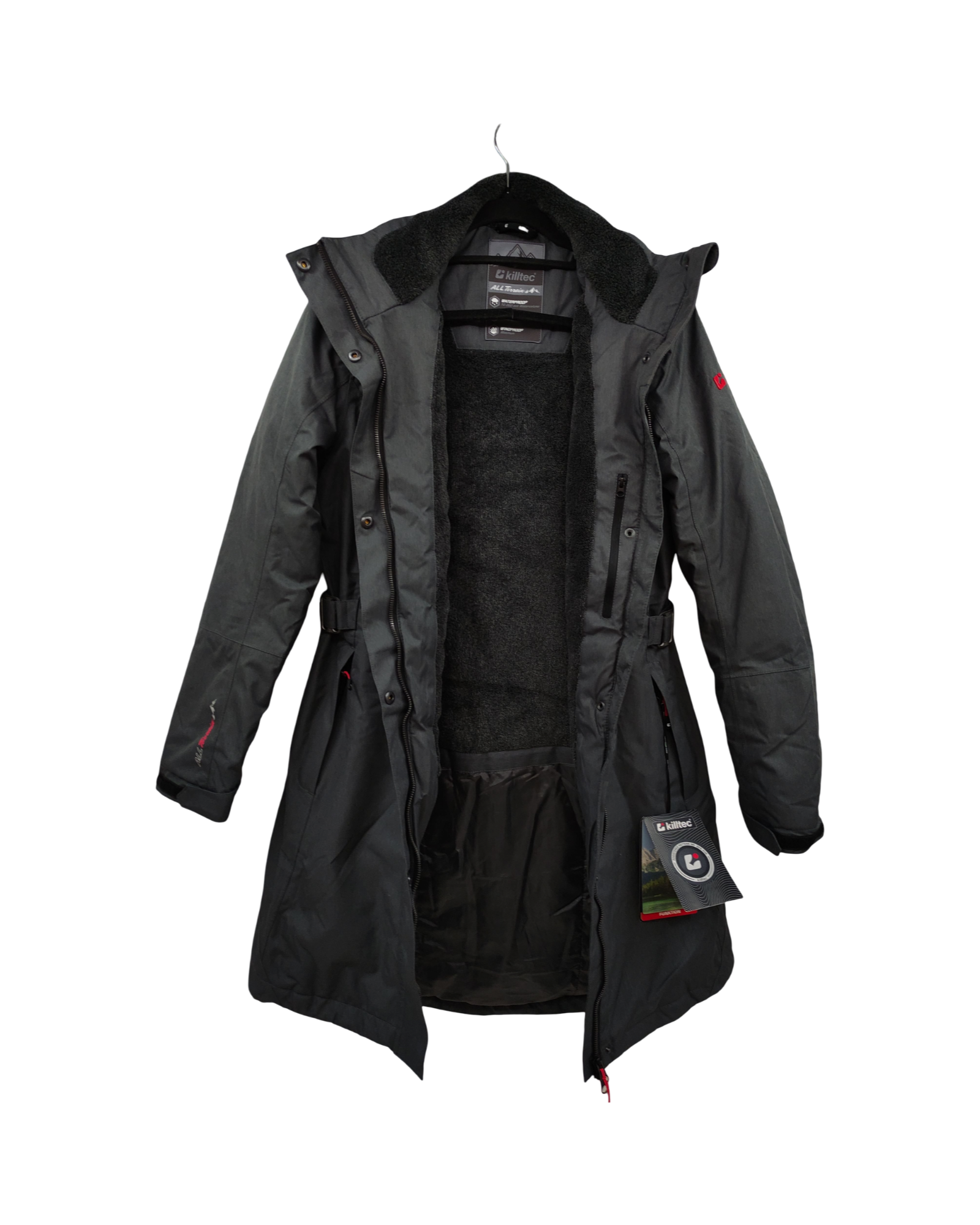 Killtec Alisi Funktionsparka Damen Anthrazit 38 32730-000