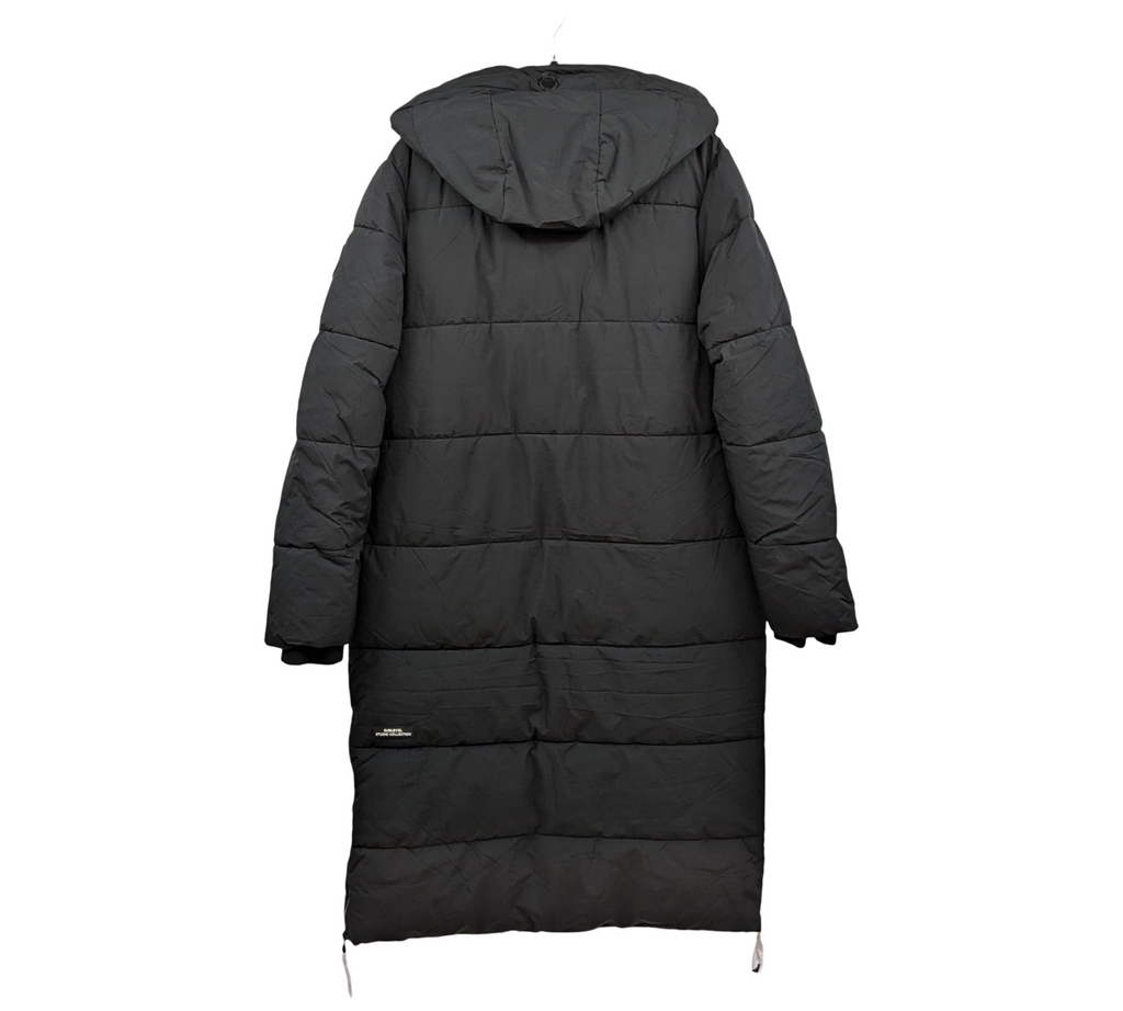 Sublevel Steppjacke Damen Winterparka Kapuze schwarz XL