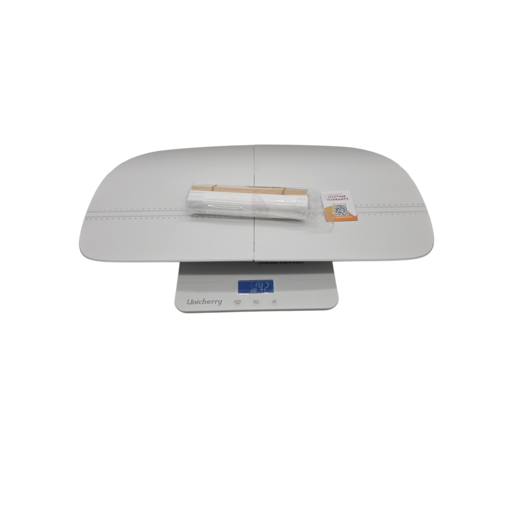 UNICHERRY Babywaage digital abnehmbar Tara Haltefunktion