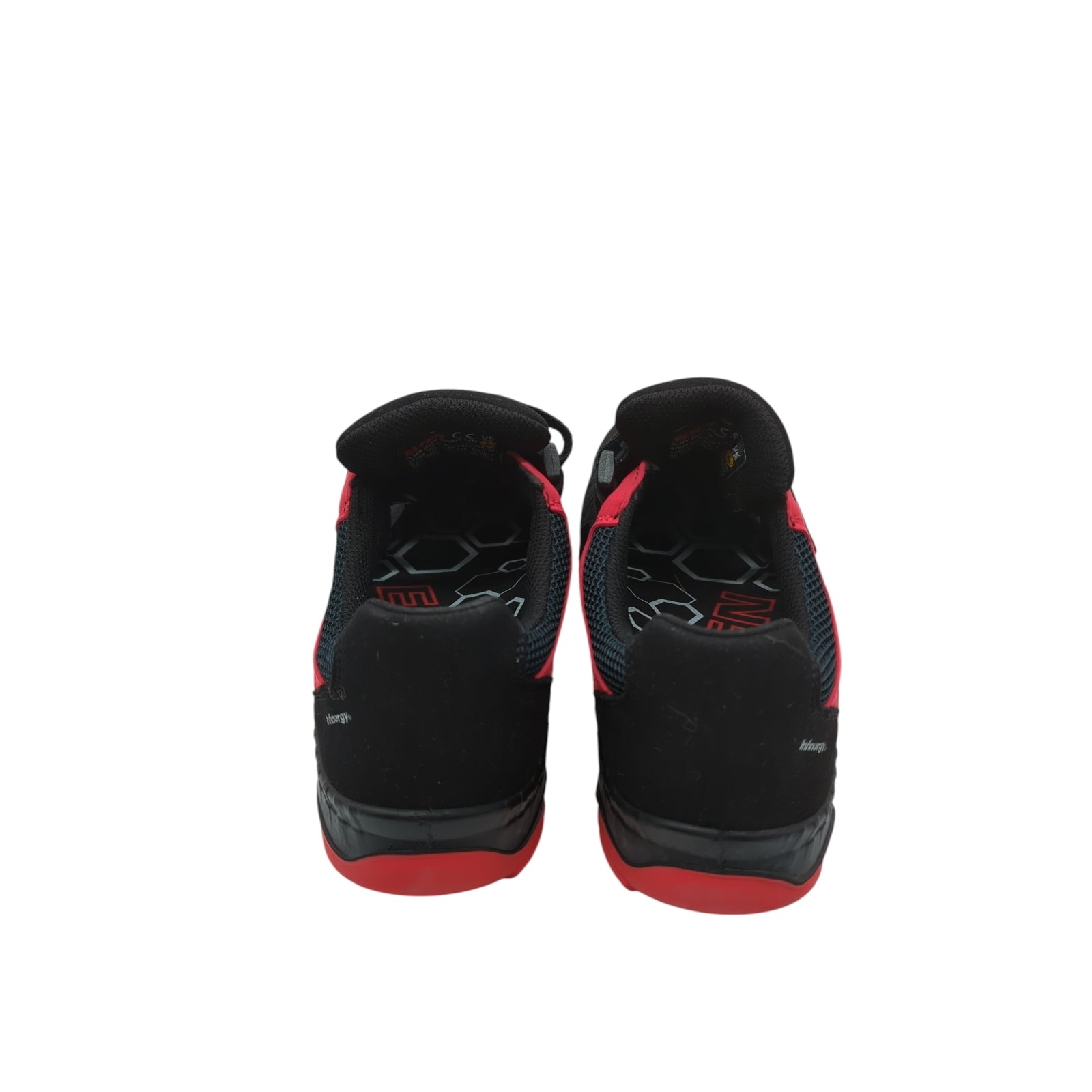 ELTEN LONNY Red Easy Sicherheitsschuhe ESD S1P Größe 45 Schwarz Rot