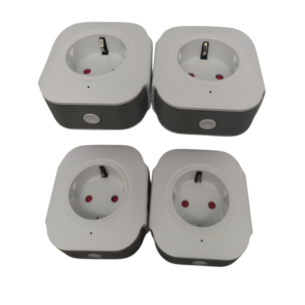 Milfra 501 Smart Plug 4-Pack 16A USB Alexa Google Home