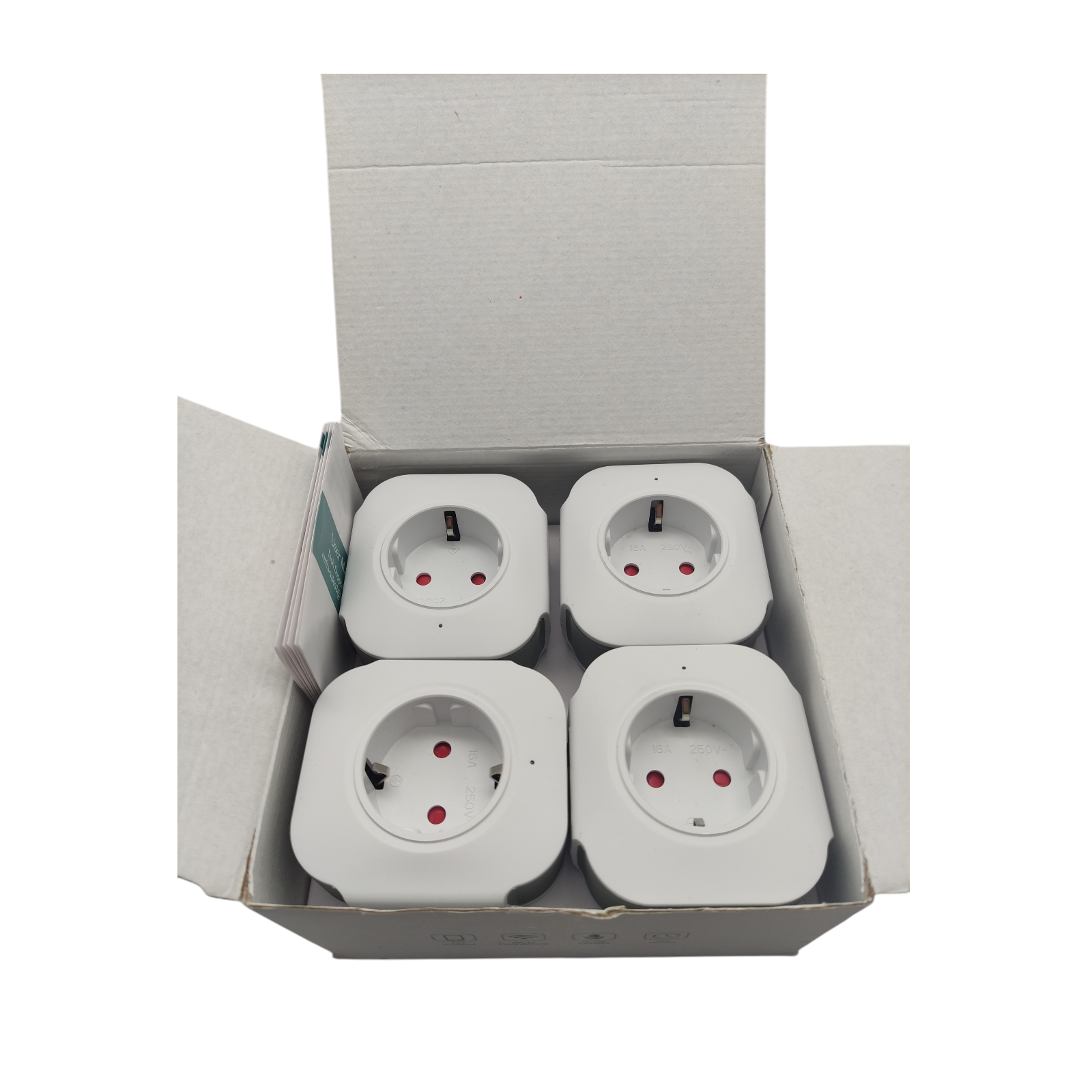 Milfra 501 Smart Plug 4-Pack 16A USB Alexa Google Home