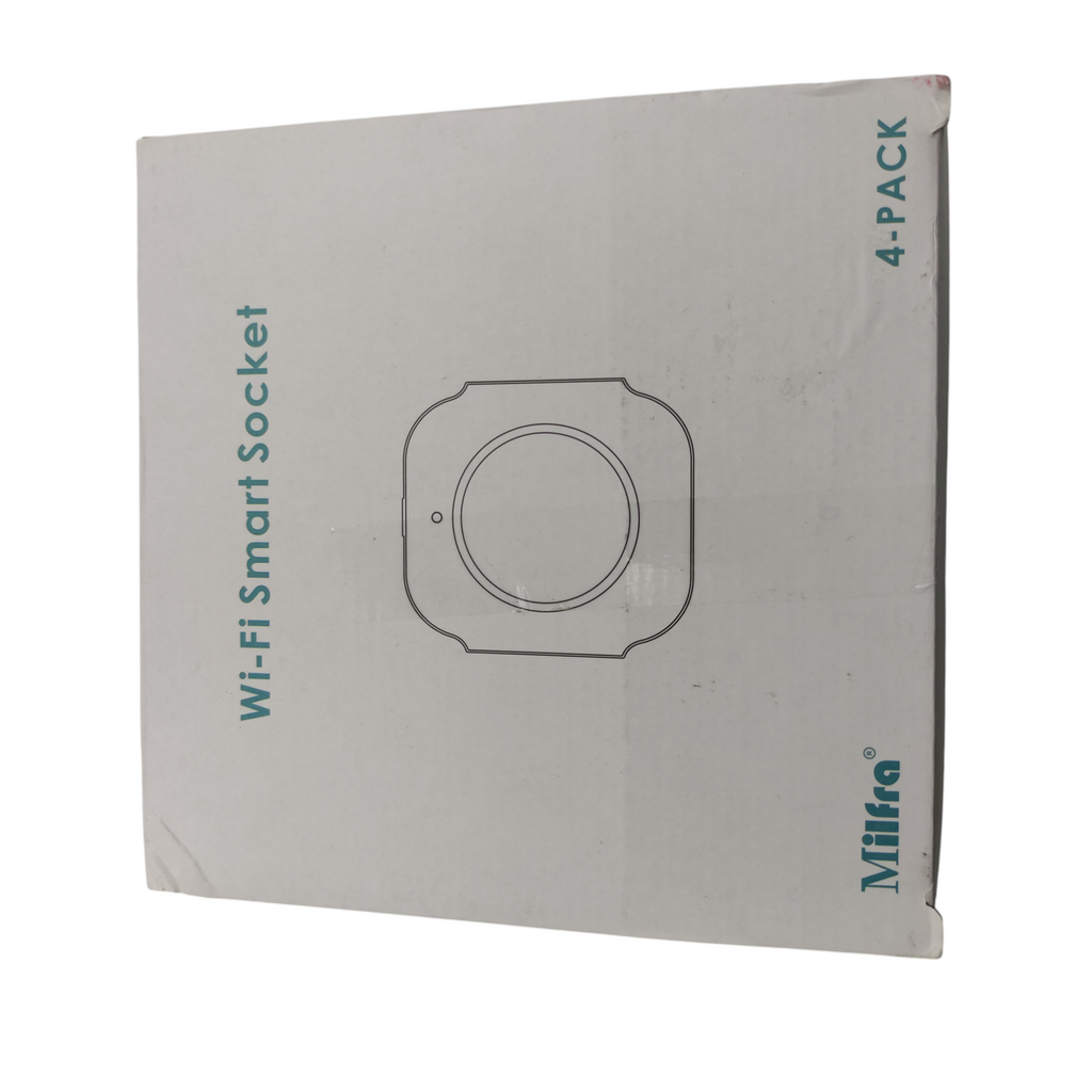 Milfra 501 Smart Plug 4-Pack 16A USB Alexa Google Home
