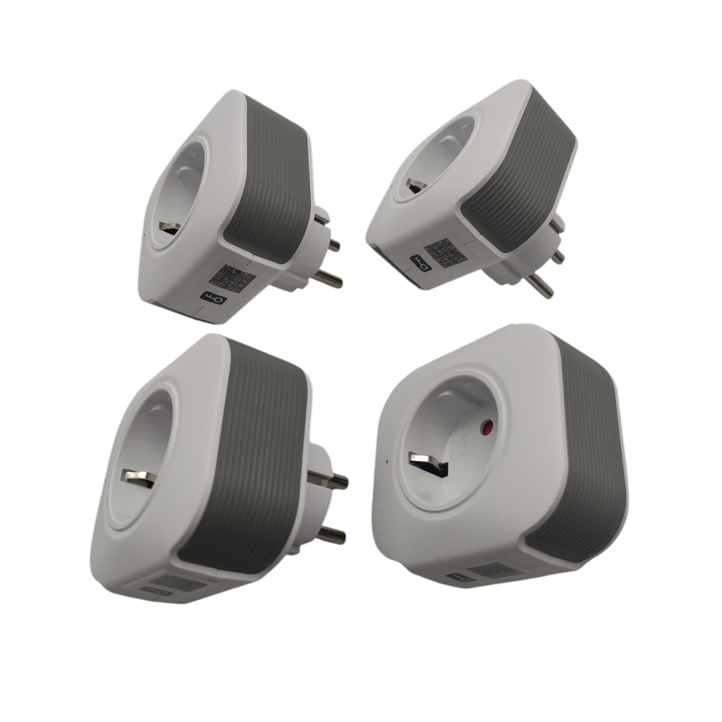Milfra 501 Smart Plug 4-Pack 16A USB Alexa Google Home