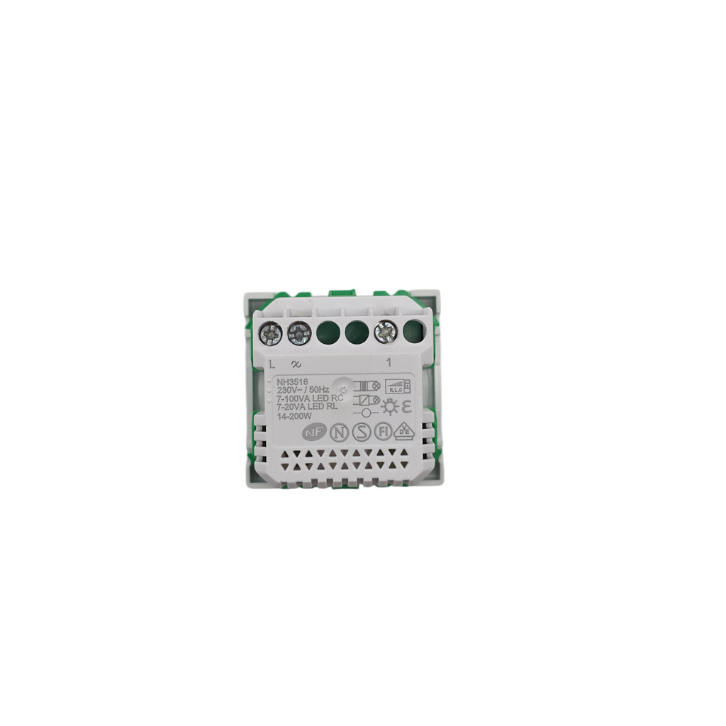 Schneider Electric Wiser Unica NU351618W Drehdimmer Zigbee weiß