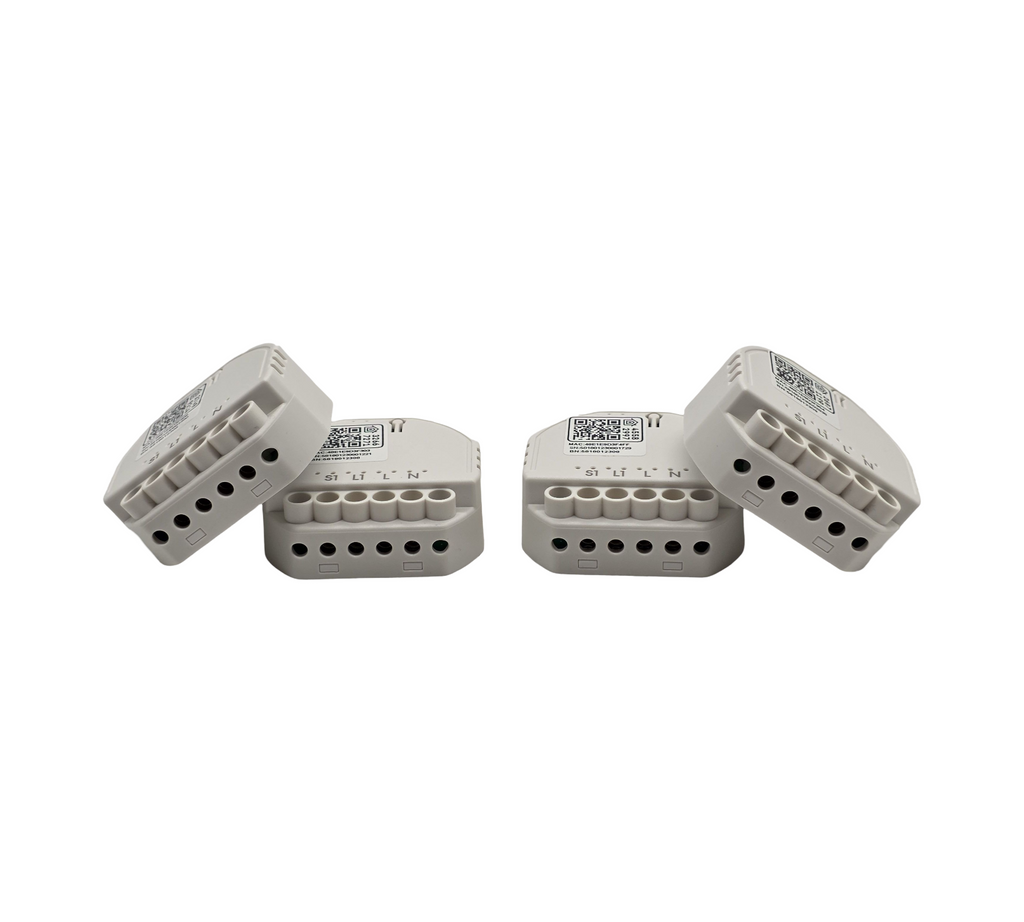 Refoss Mini WLAN Relais Schalter 4er Pack 10A HomeKit Alexa