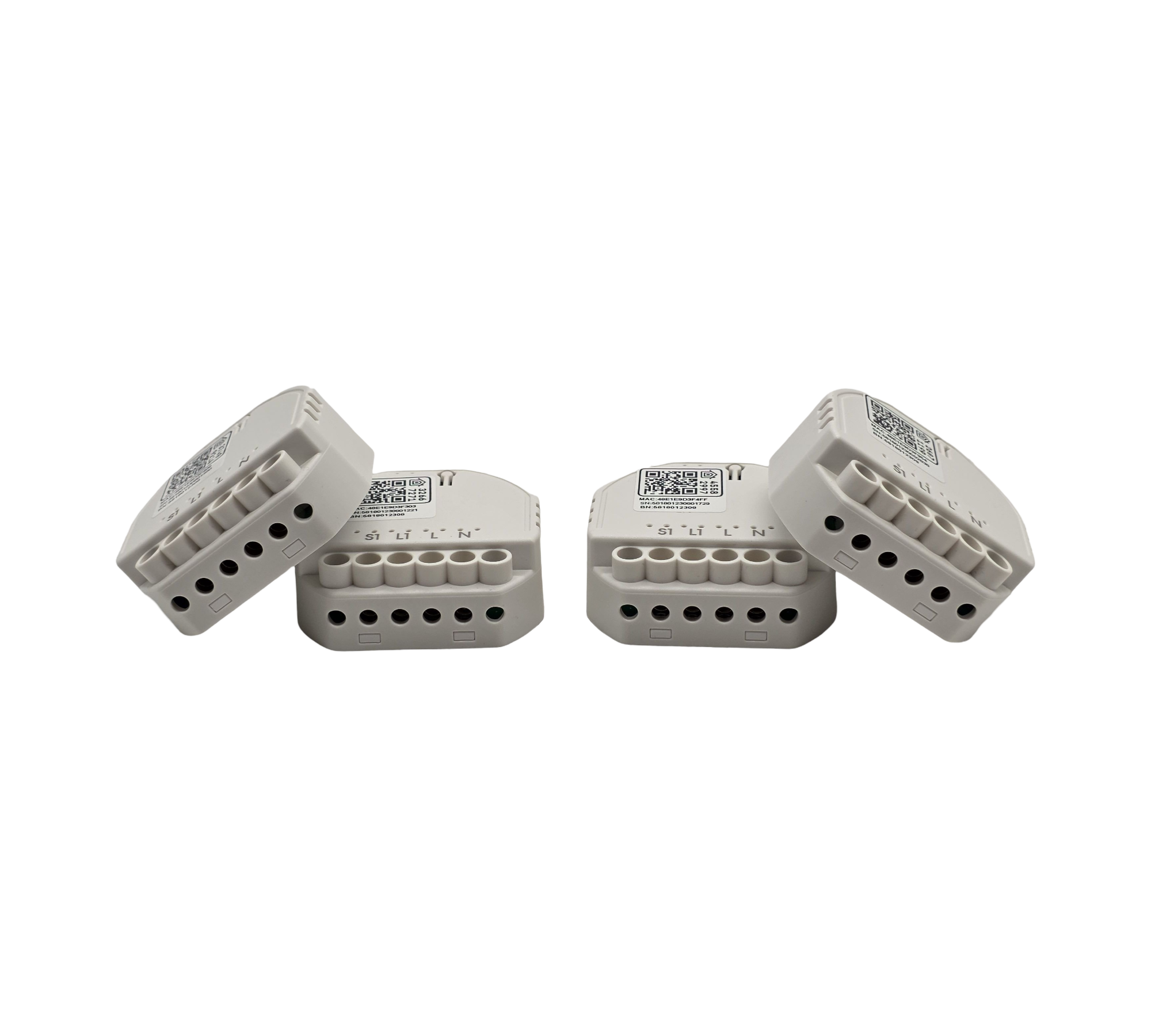 Refoss Mini WLAN Relais Schalter 4er Pack 10A HomeKit Alexa