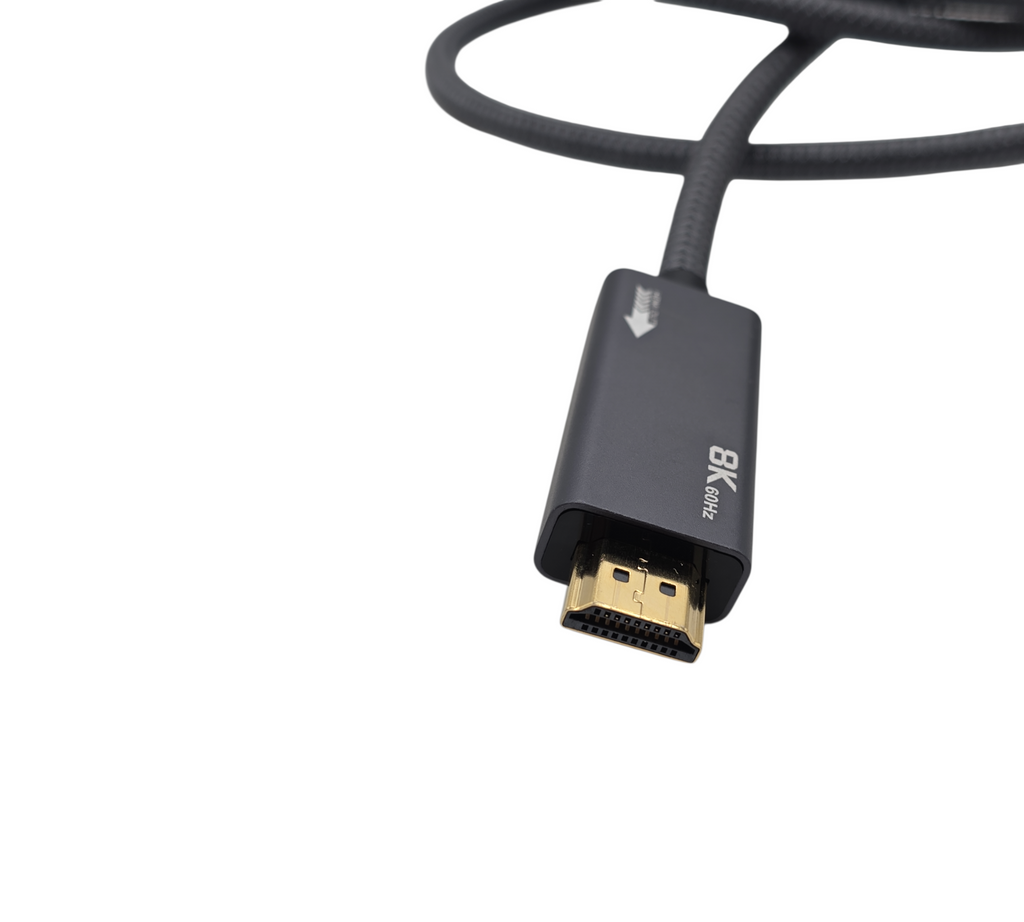 DisplayPort to HDMI Cable 8K [8k@60Hz, 4k@144Hz, 2k@240Hz] 3M, DP 1.4 to HDMI 2.1 Unidirectional Braided Cable, Supports HDR/HDCP 2.3/DSC 1...